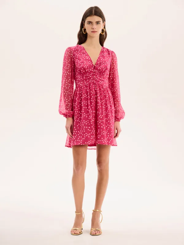 Vanessa Dress in Pink sold by Omnes