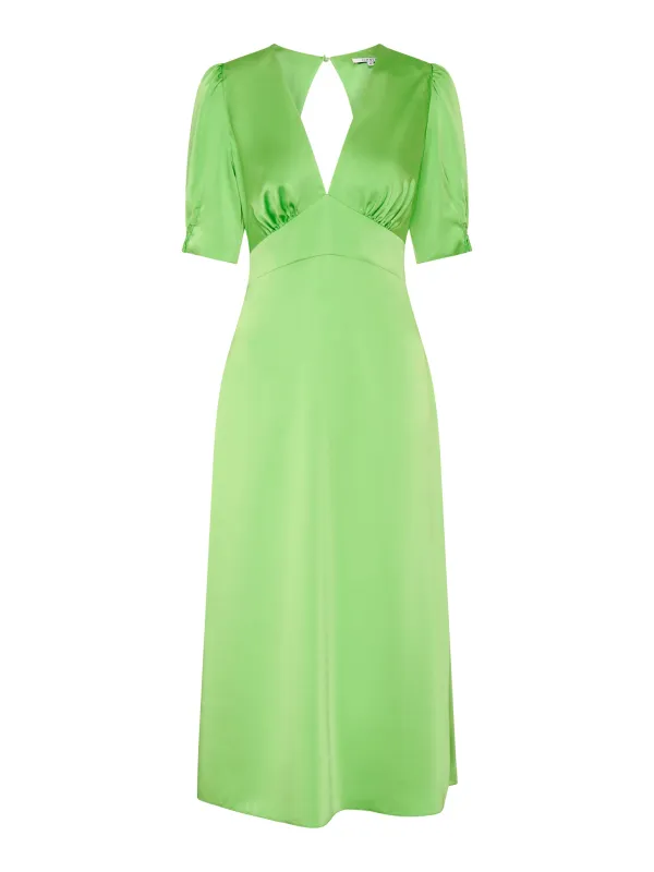 Odette Dress in Lime sold by Omnes