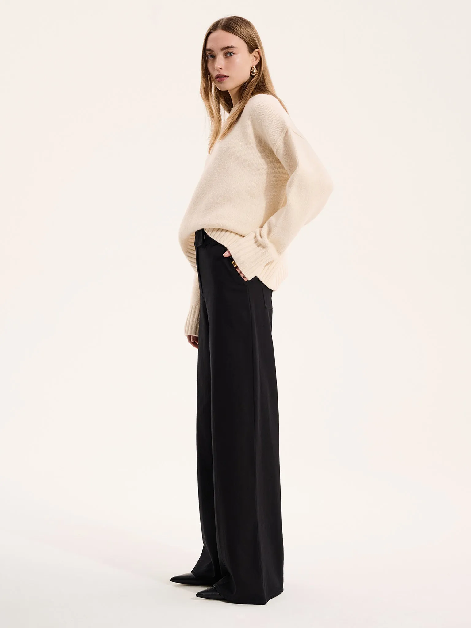 Clarice Trouser in Black sold by Omnes product image thumbnail 2