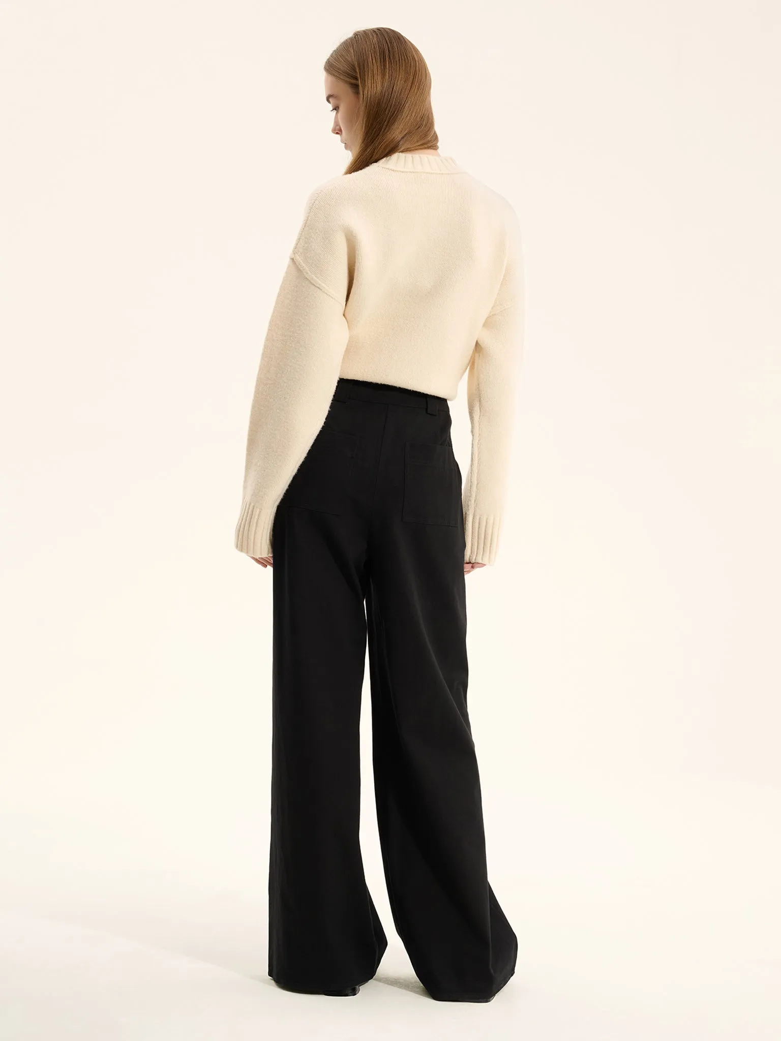 Clarice Trouser in Black sold by Omnes product image thumbnail 3