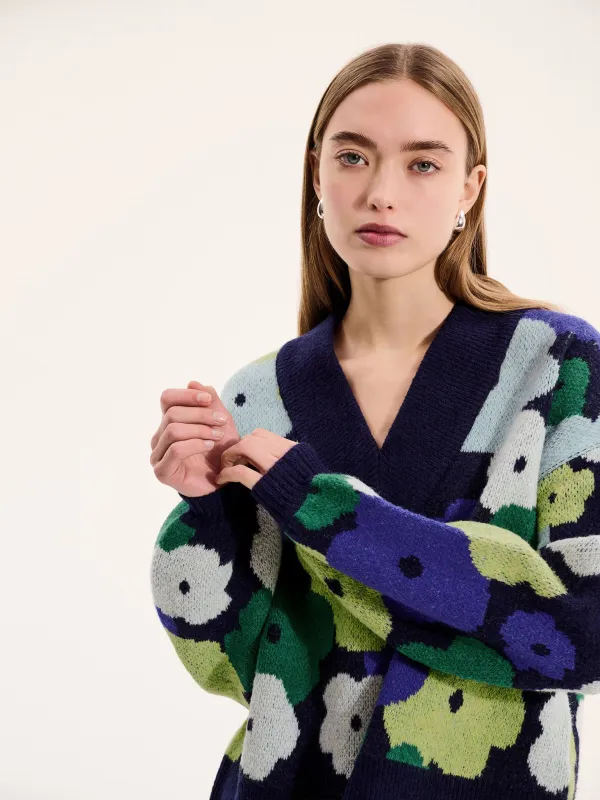 Ari Oversized Floral Jumper sold by Omnes