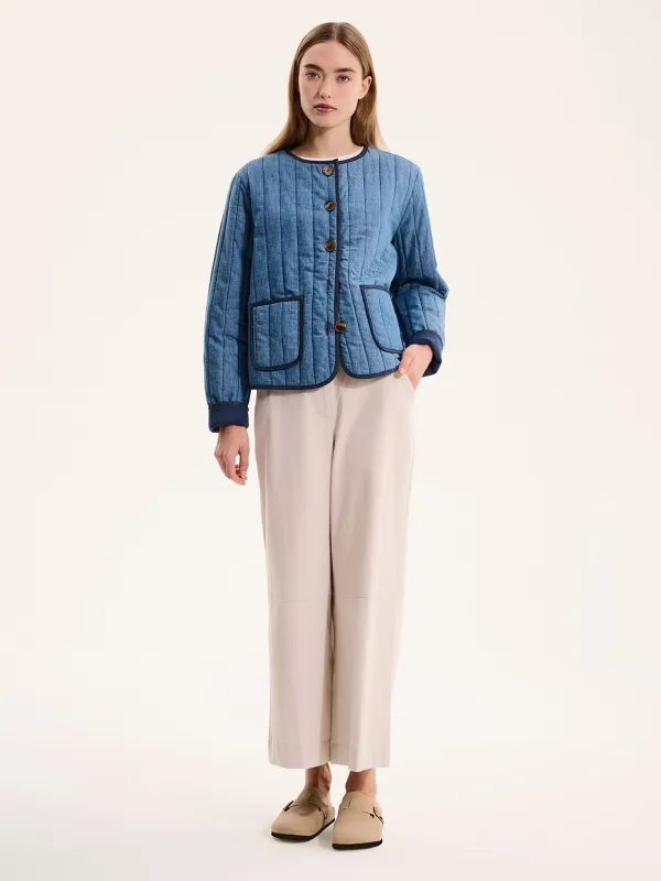 Piper Jacket in Blue sold by Omnes
