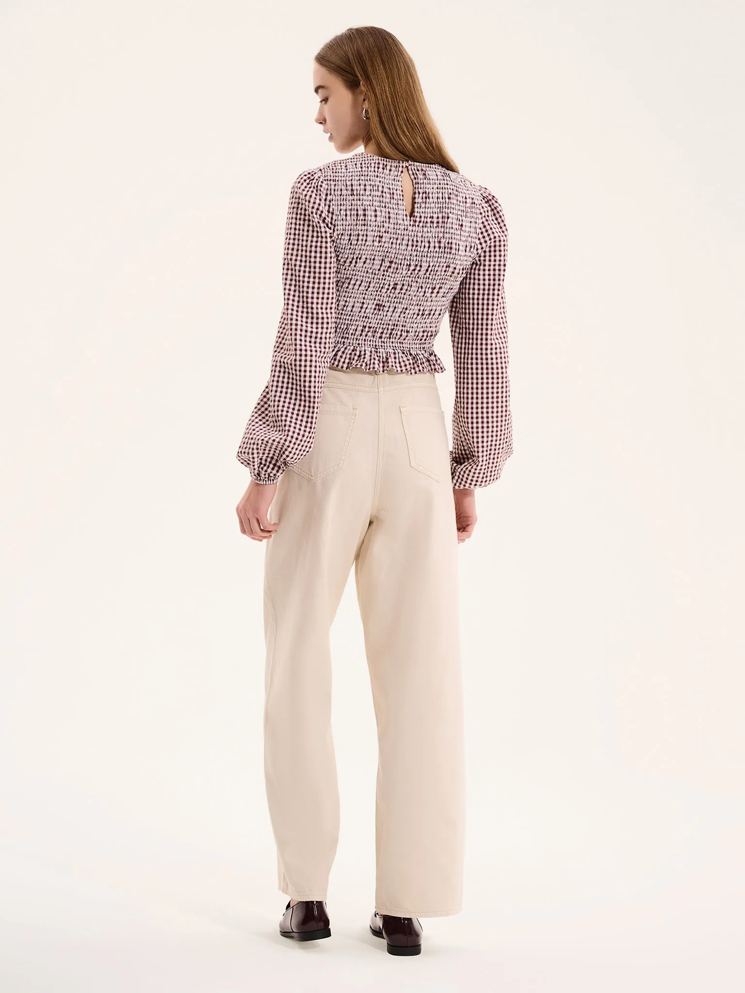 Kaloppe Top in Brown sold by Omnes product image thumbnail 2