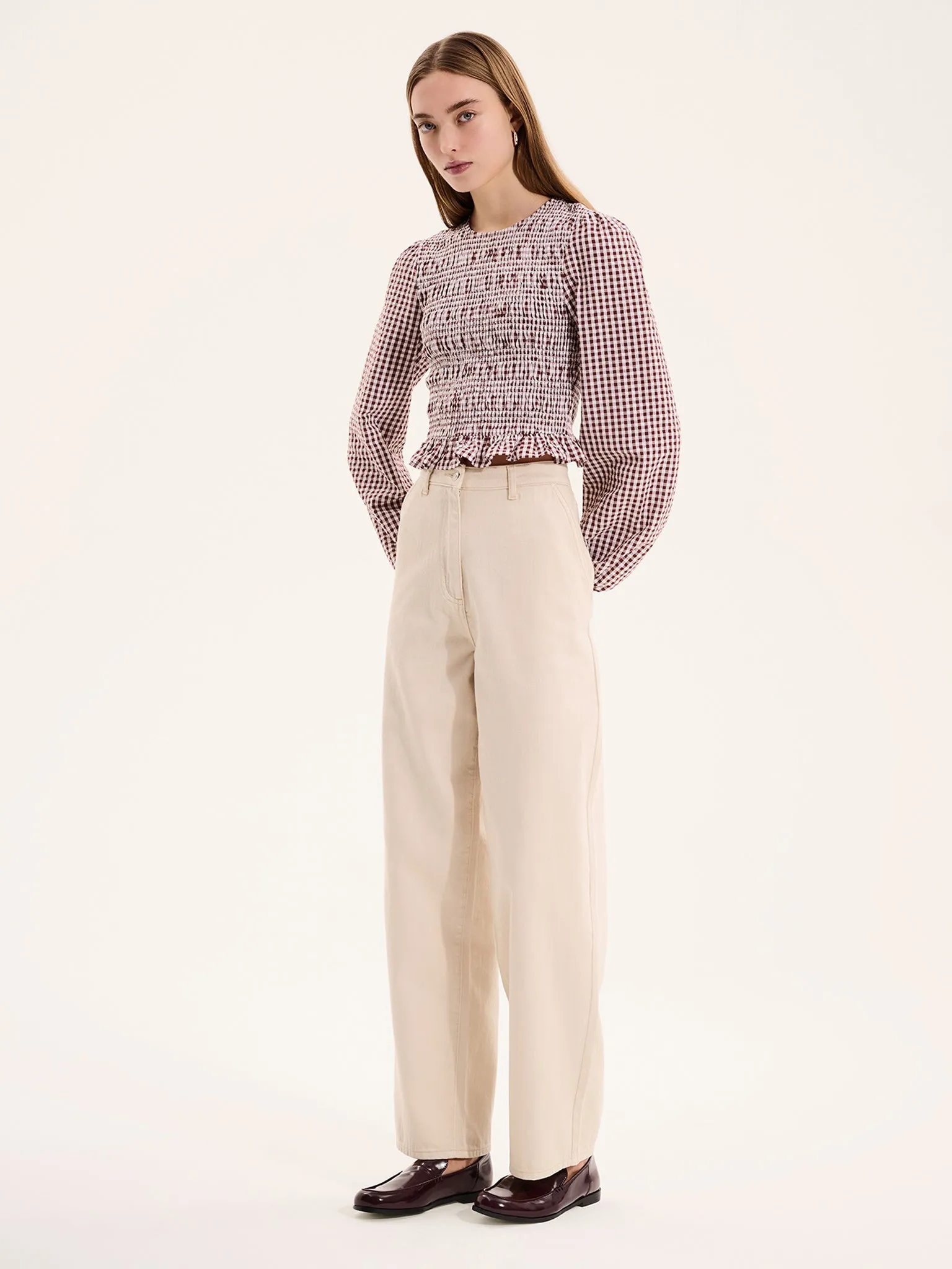 Kaloppe Top in Brown sold by Omnes product image thumbnail 3