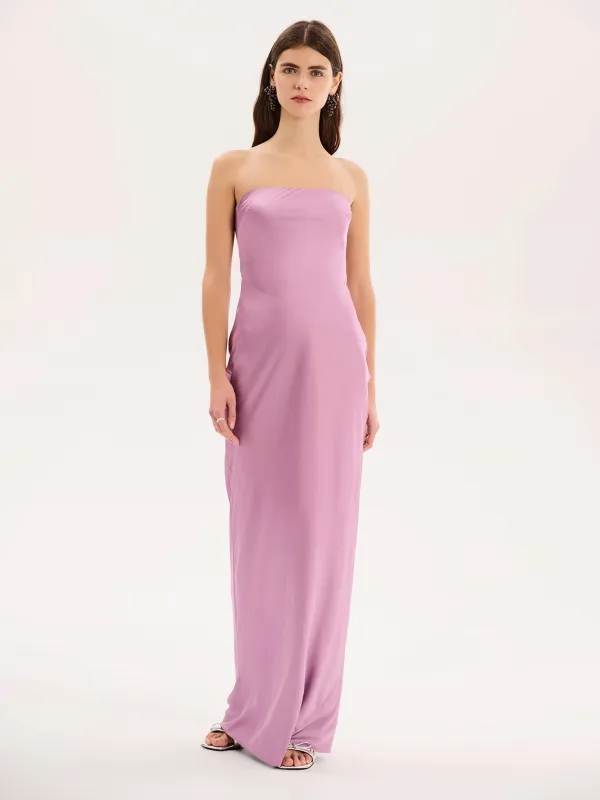 Amdra Maxi Dress in Lavender sold by Omnes