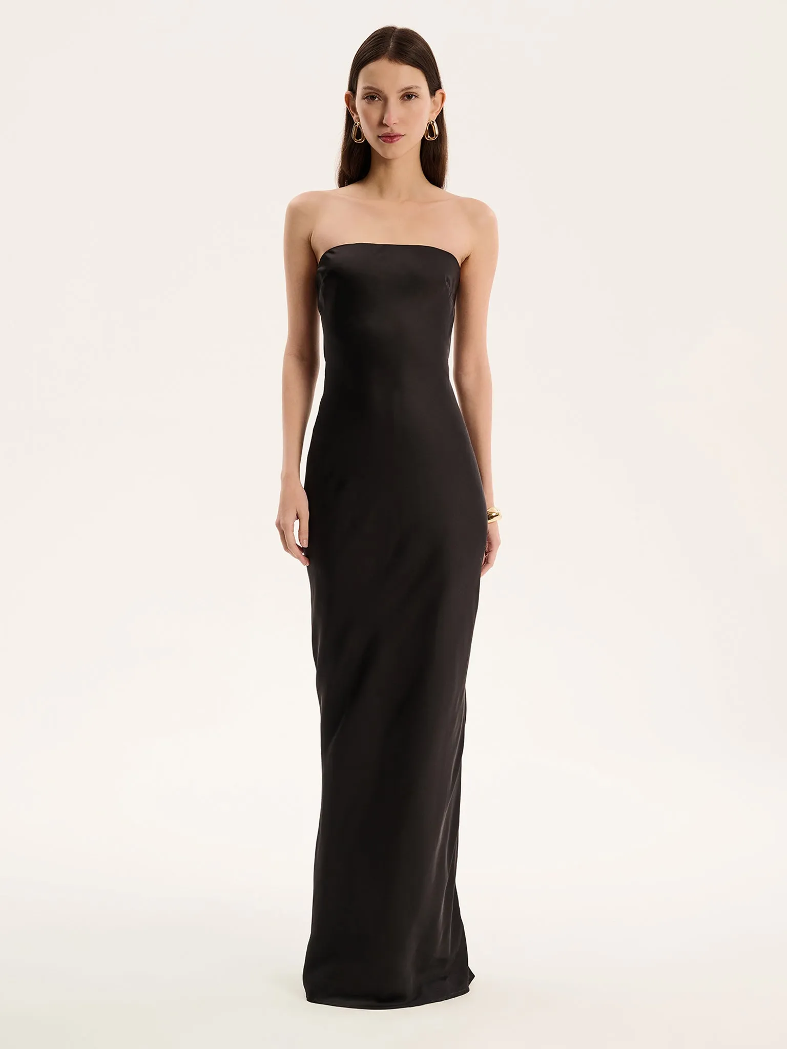 Amdra Maxi Dress in Black sold by Omnes product image thumbnail 5