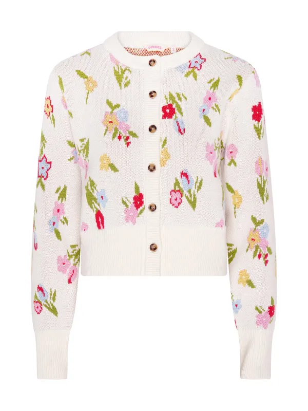 Flynn Floral Cardigan sold by Omnes