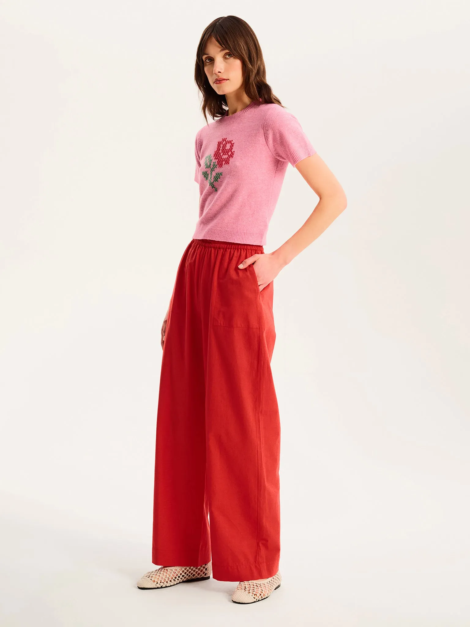Lexi Rose Top in Pink sold by Omnes product image thumbnail 3