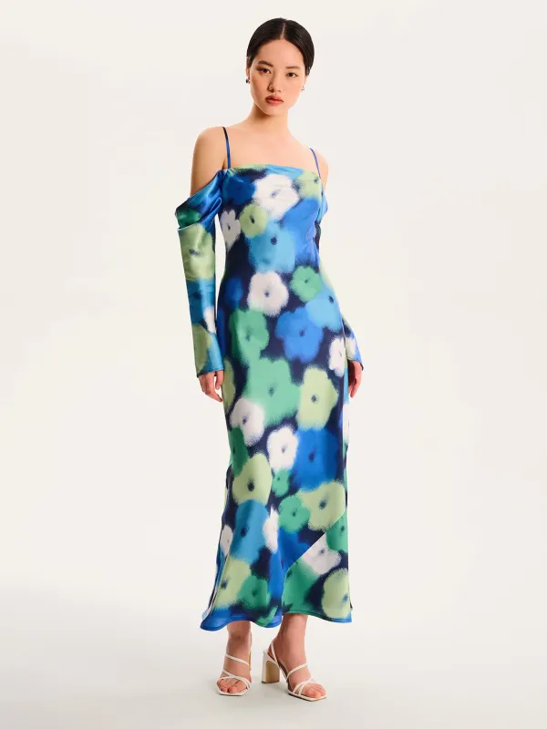 Munique Dress in Spray Floral sold by Omnes