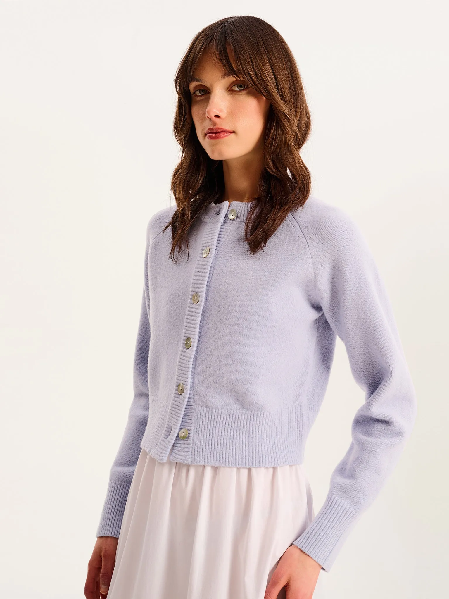 August Cardigan in Light Blue sold by Omnes product image thumbnail 2