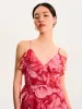 Missy Dress in Floral Red sold by Omnes