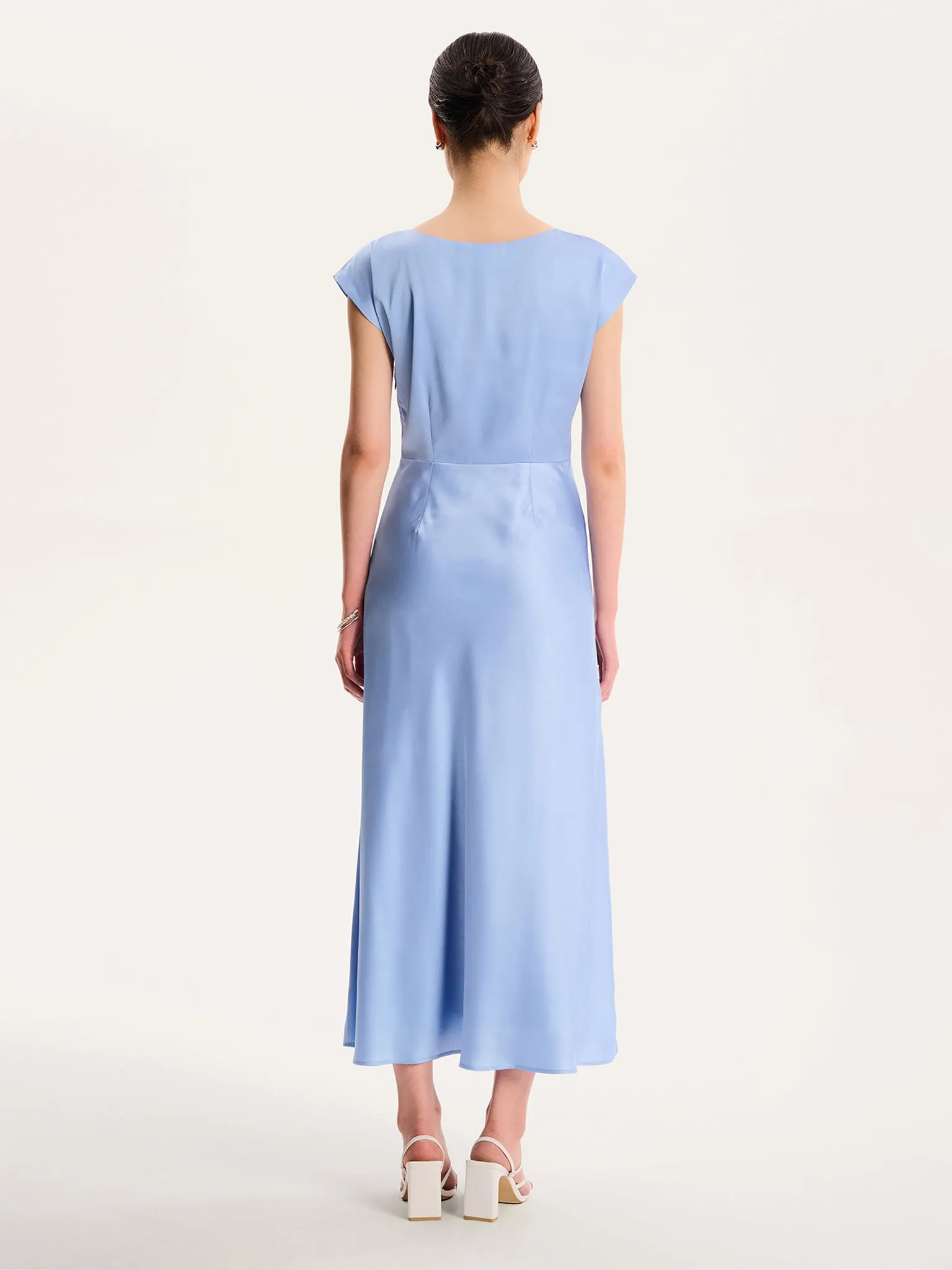 Lovette Dress in Vista Blue sold by Omnes product image thumbnail 2