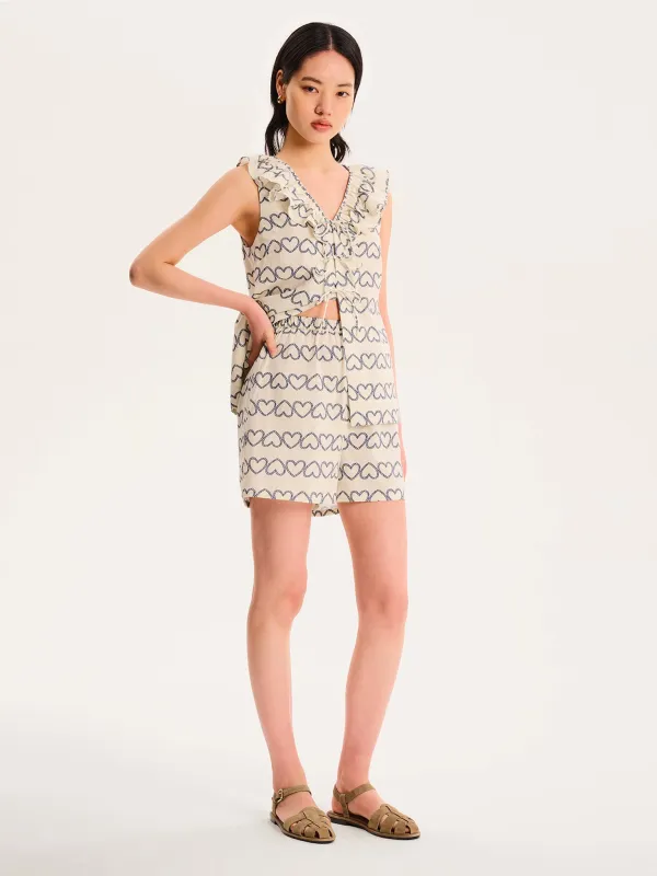 Joshua Heart Shorts sold by Omnes