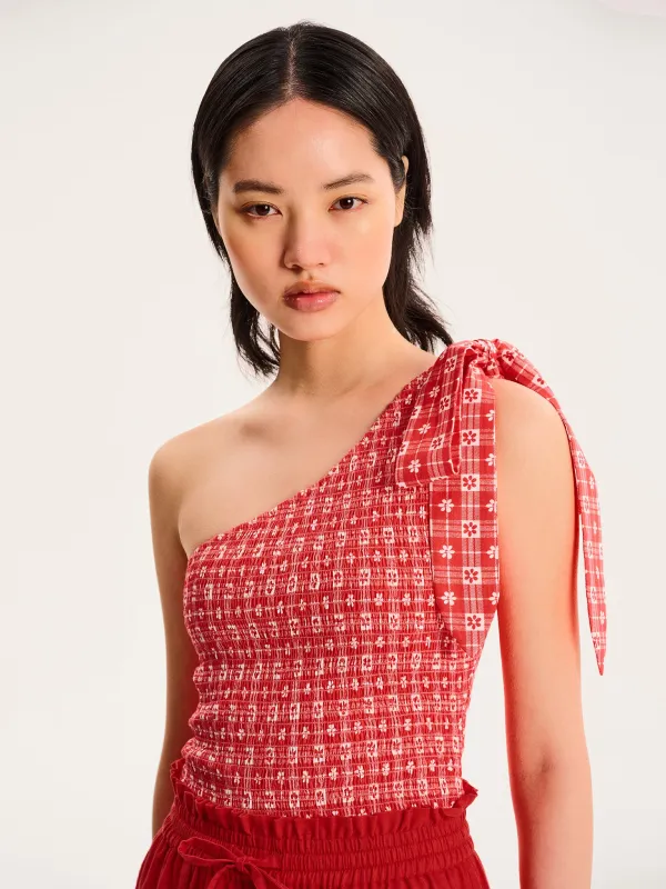 Prudence Top in Red sold by Omnes