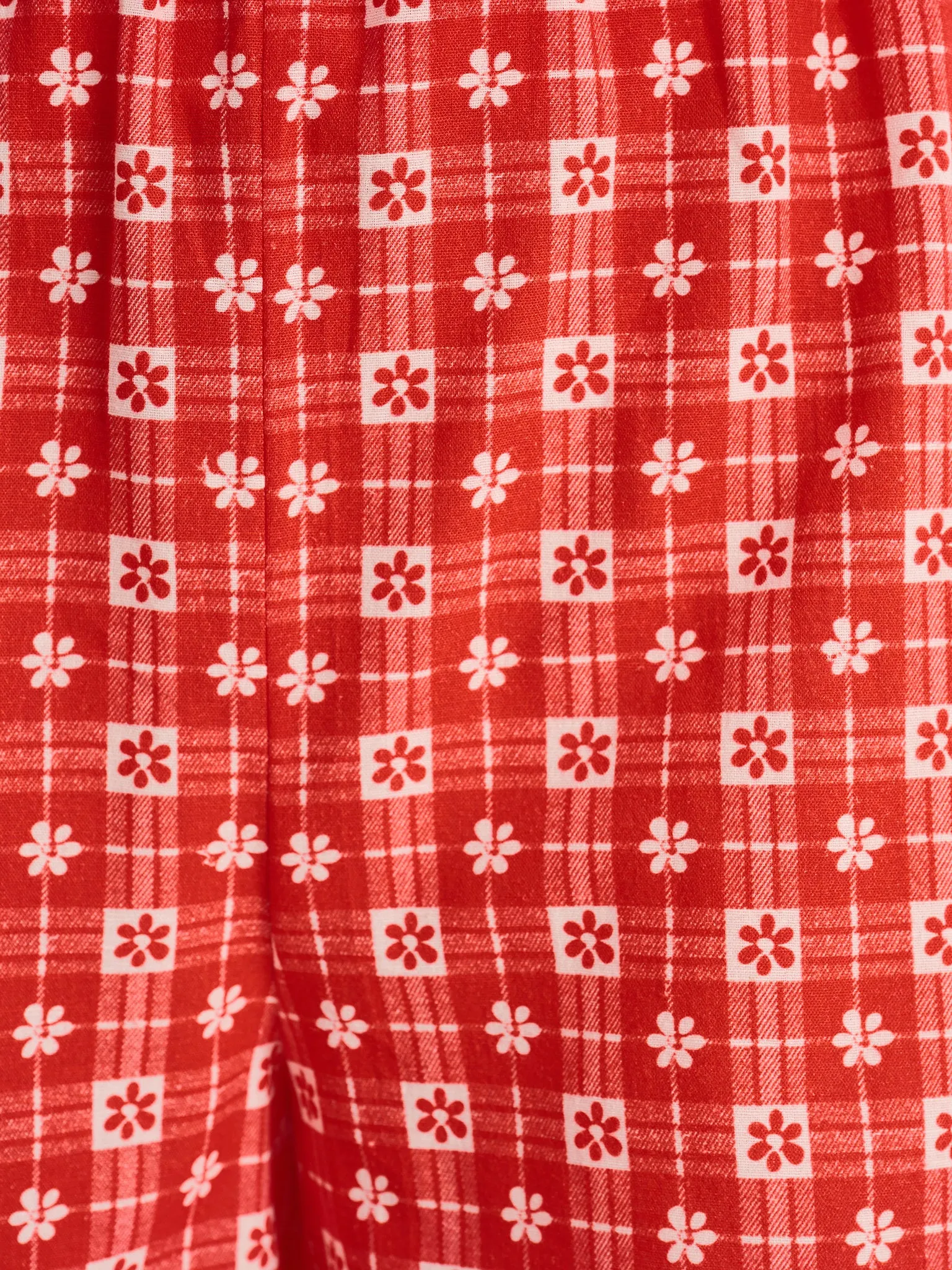 Joshua Gingham Floral Shorts sold by Omnes product image thumbnail 5