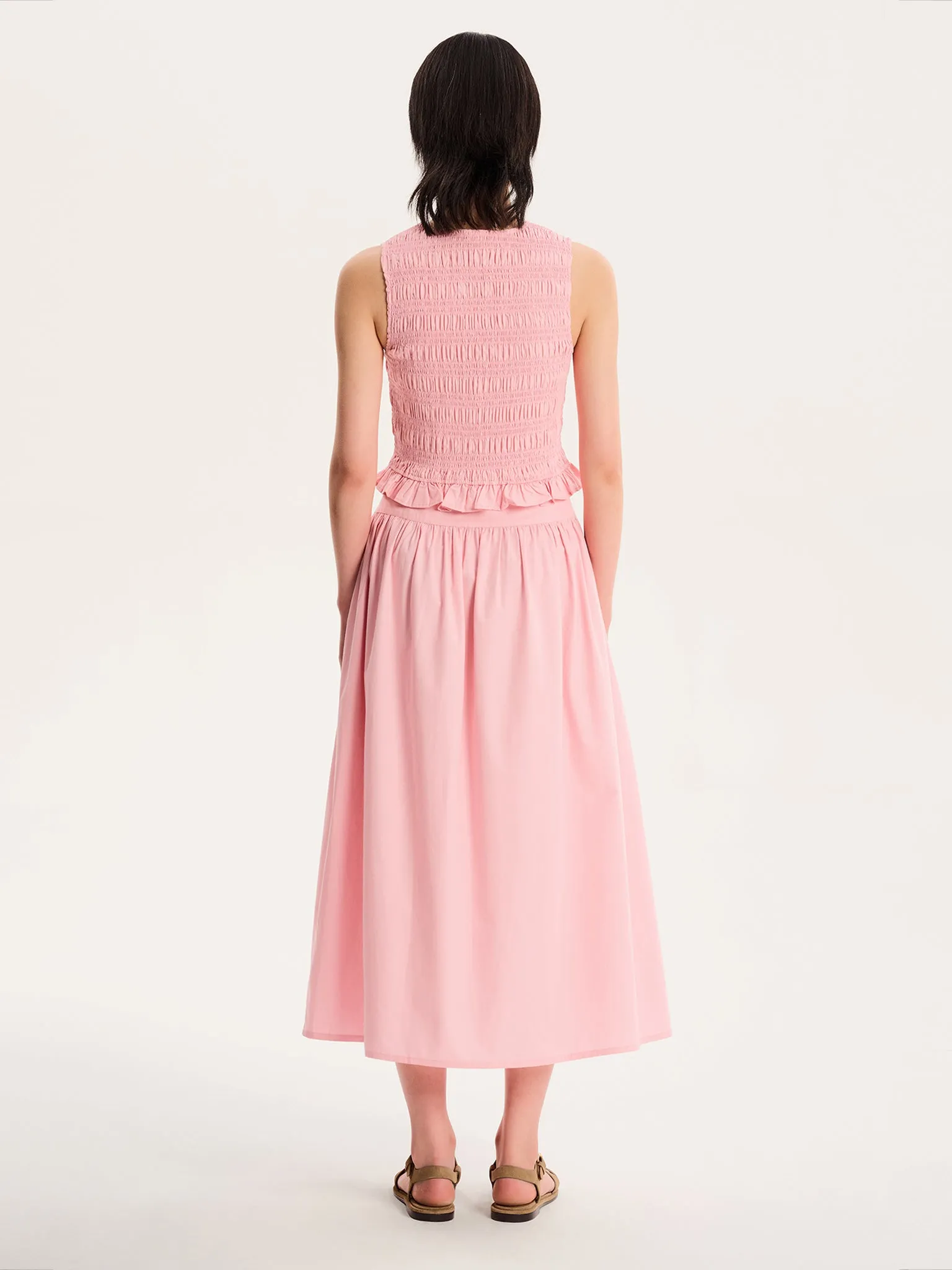 Darcie Skirt in Pink sold by Omnes product image thumbnail 3