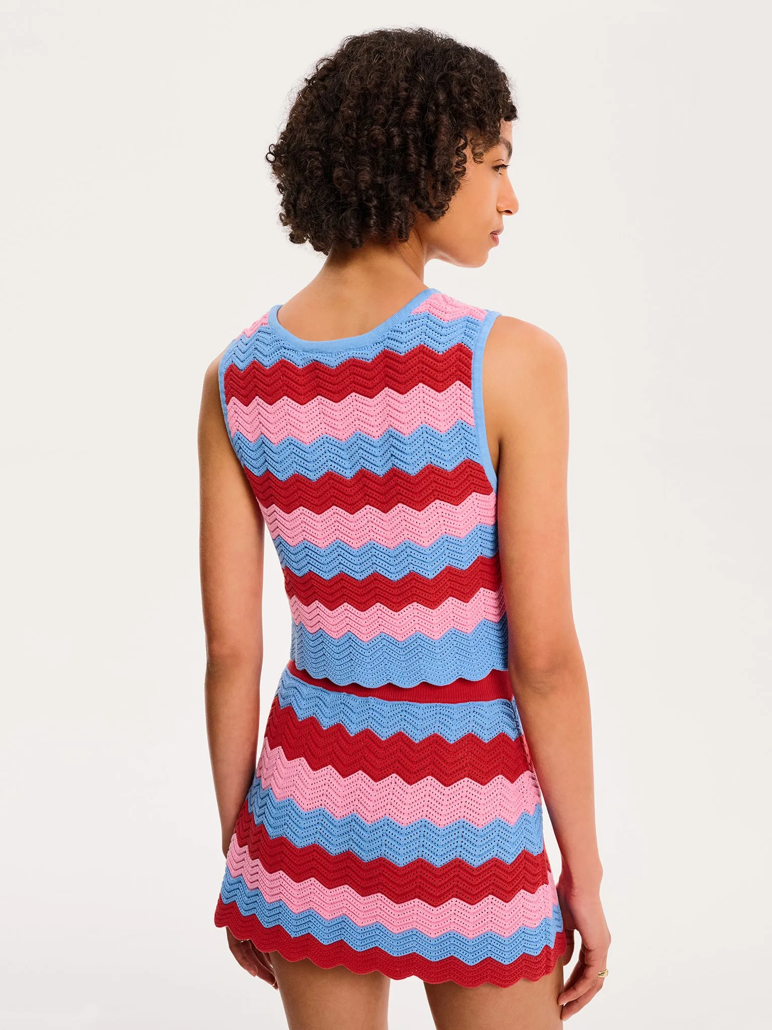 Ivory Mini Skirt sold by Omnes product image thumbnail 4