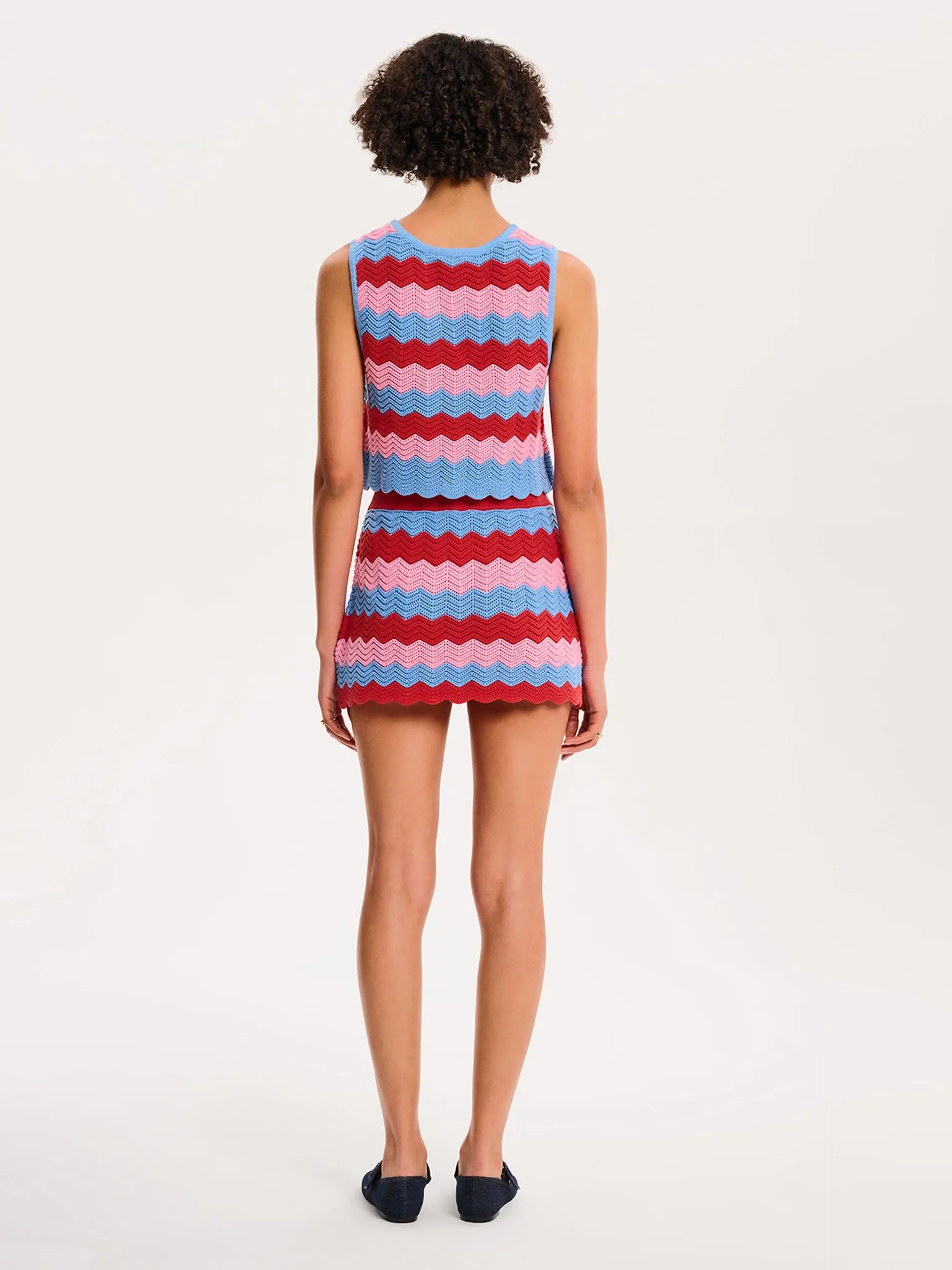 Ivory Mini Skirt sold by Omnes product image thumbnail 3