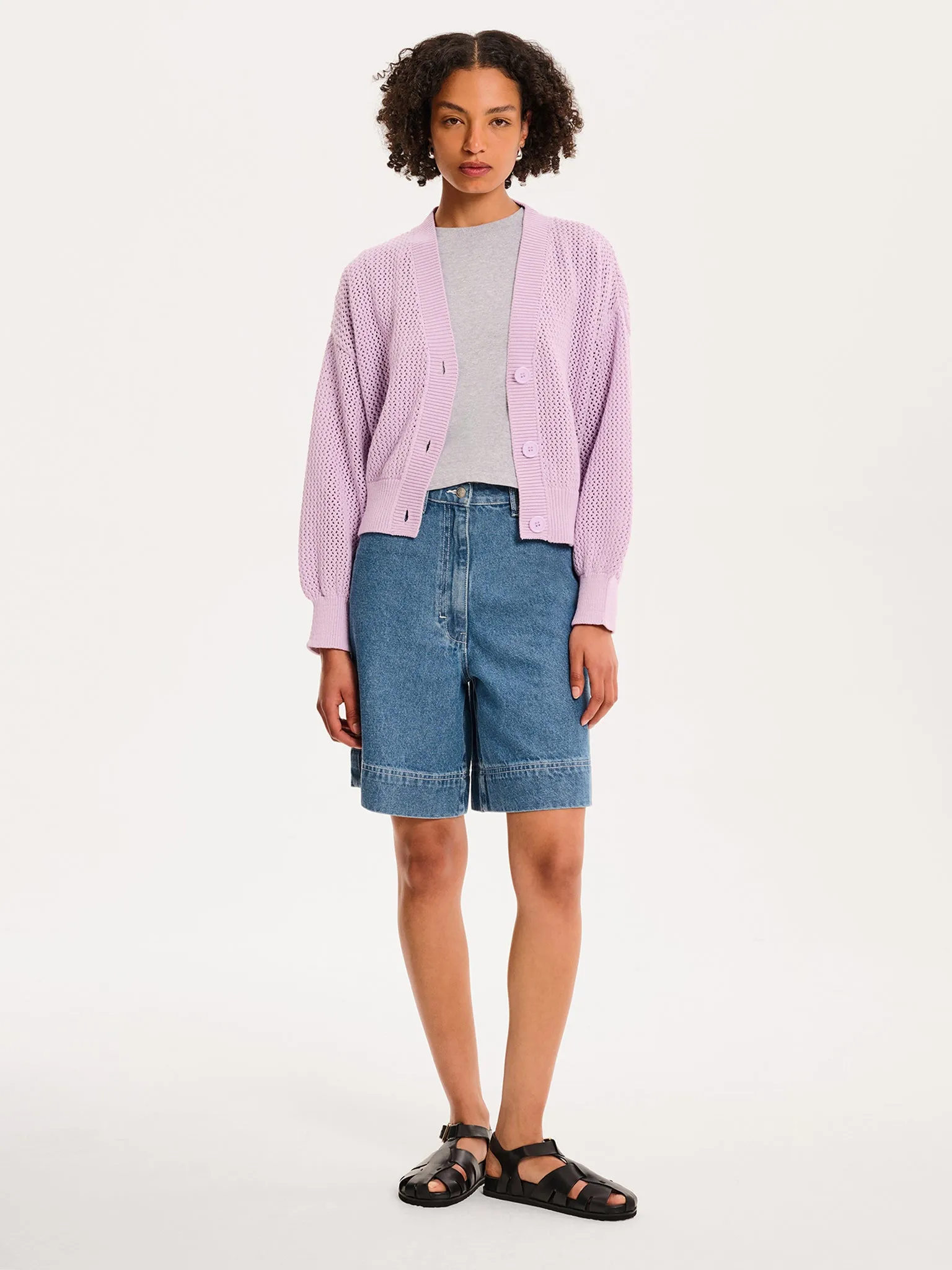 Hopper Crochet Cardigan sold by Omnes