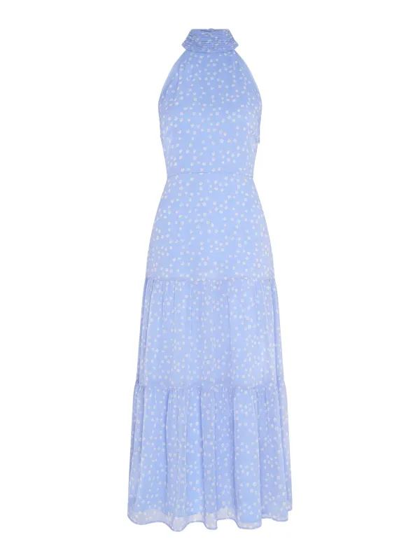 Romeo Dress in Light Blue sold by Omnes