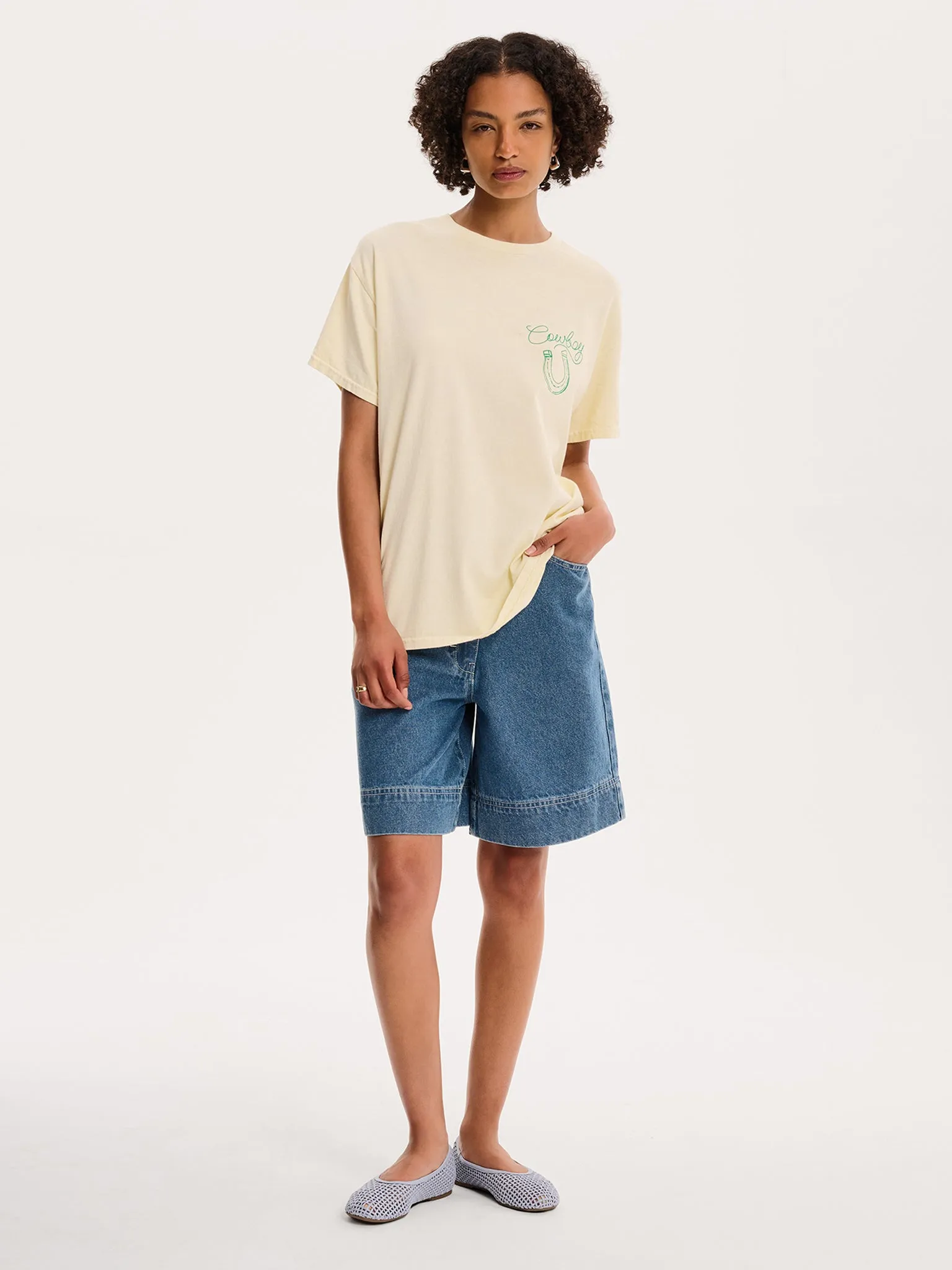 Cowboy Boyfriend T-shirt sold by Omnes product image thumbnail 3