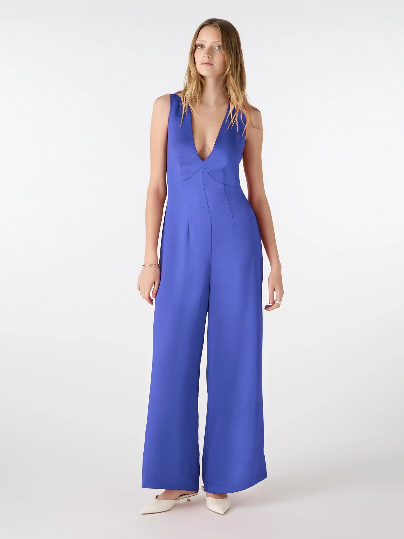 Nova Jumpsuit in Cobalt sold by Omnes
