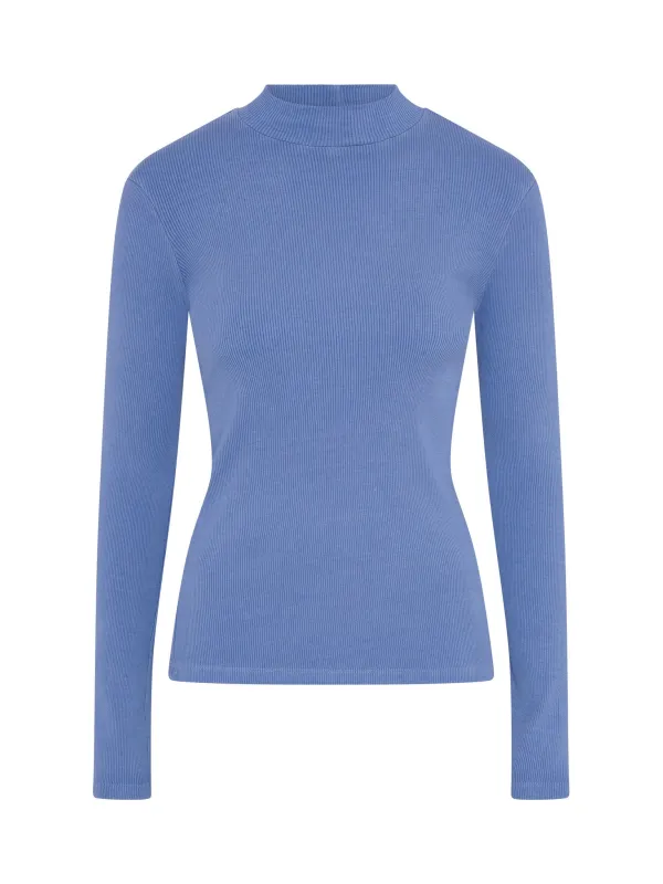 North Mock Top in Azurine sold by Omnes