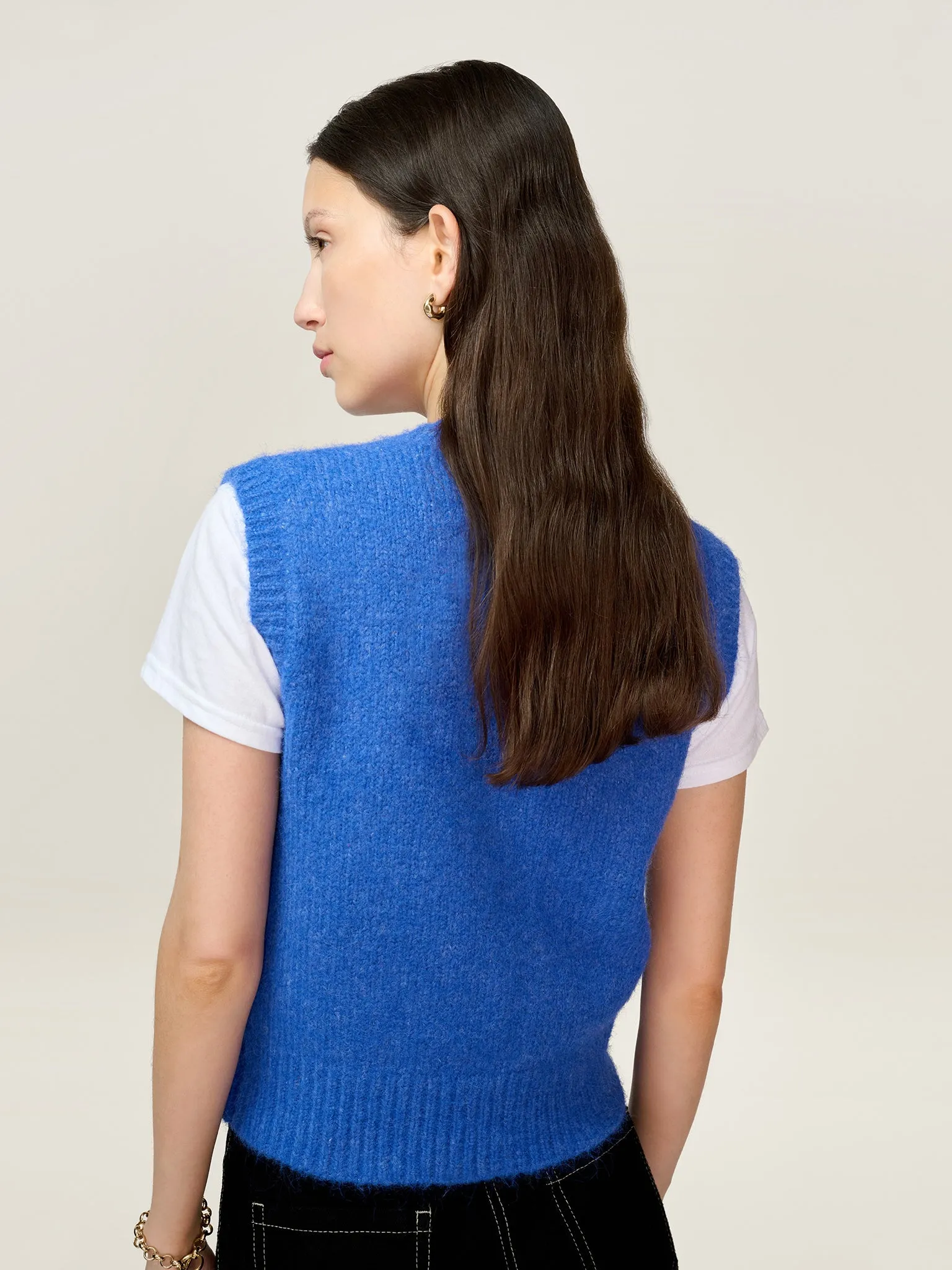STUDIO OMNES Riri Vest in Cobalt sold by Omnes product image thumbnail 4