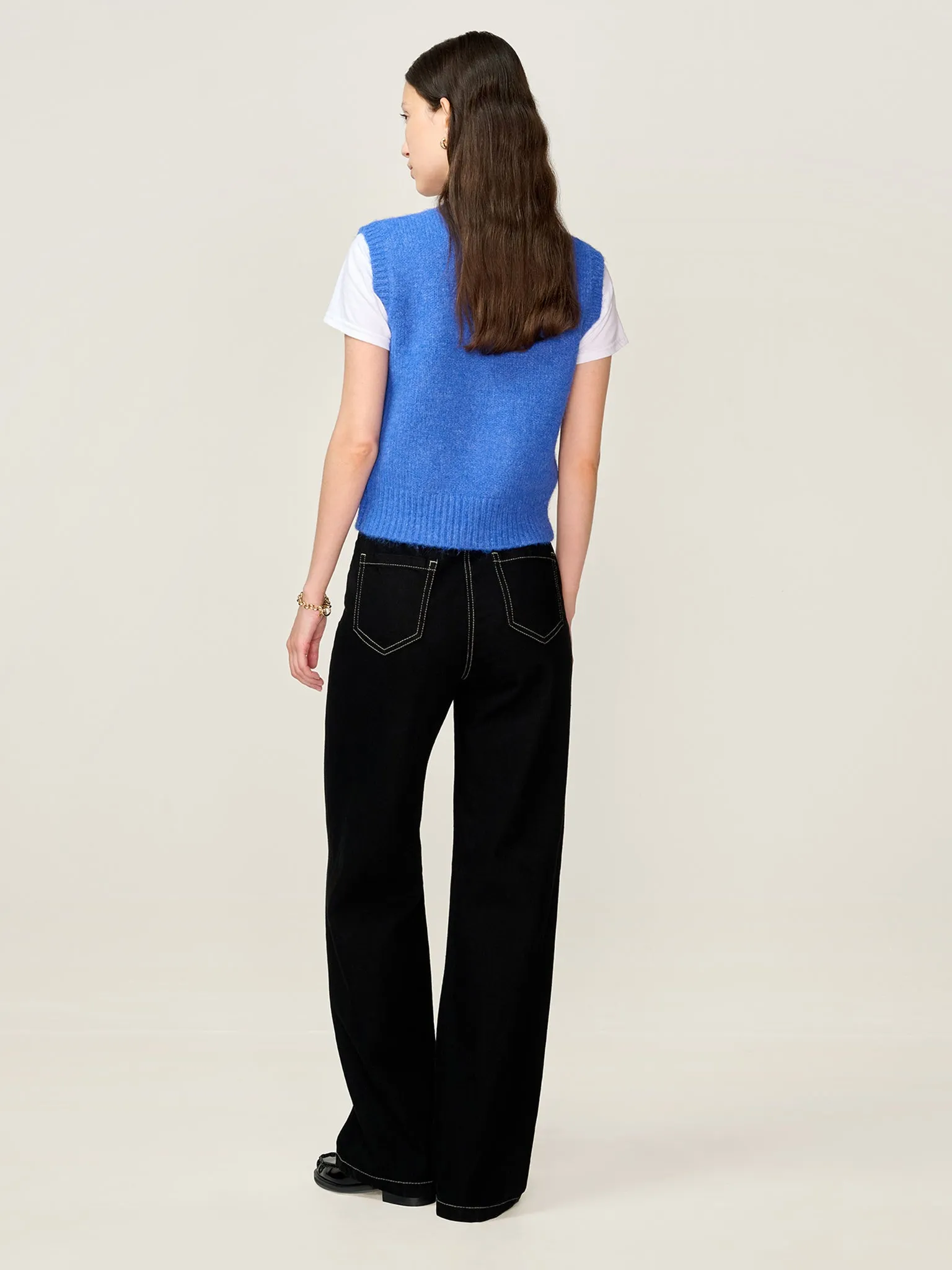 STUDIO OMNES Riri Vest in Cobalt sold by Omnes product image thumbnail 5