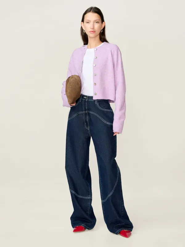 Zola Jean in Dark Indigo Wash sold by Omnes