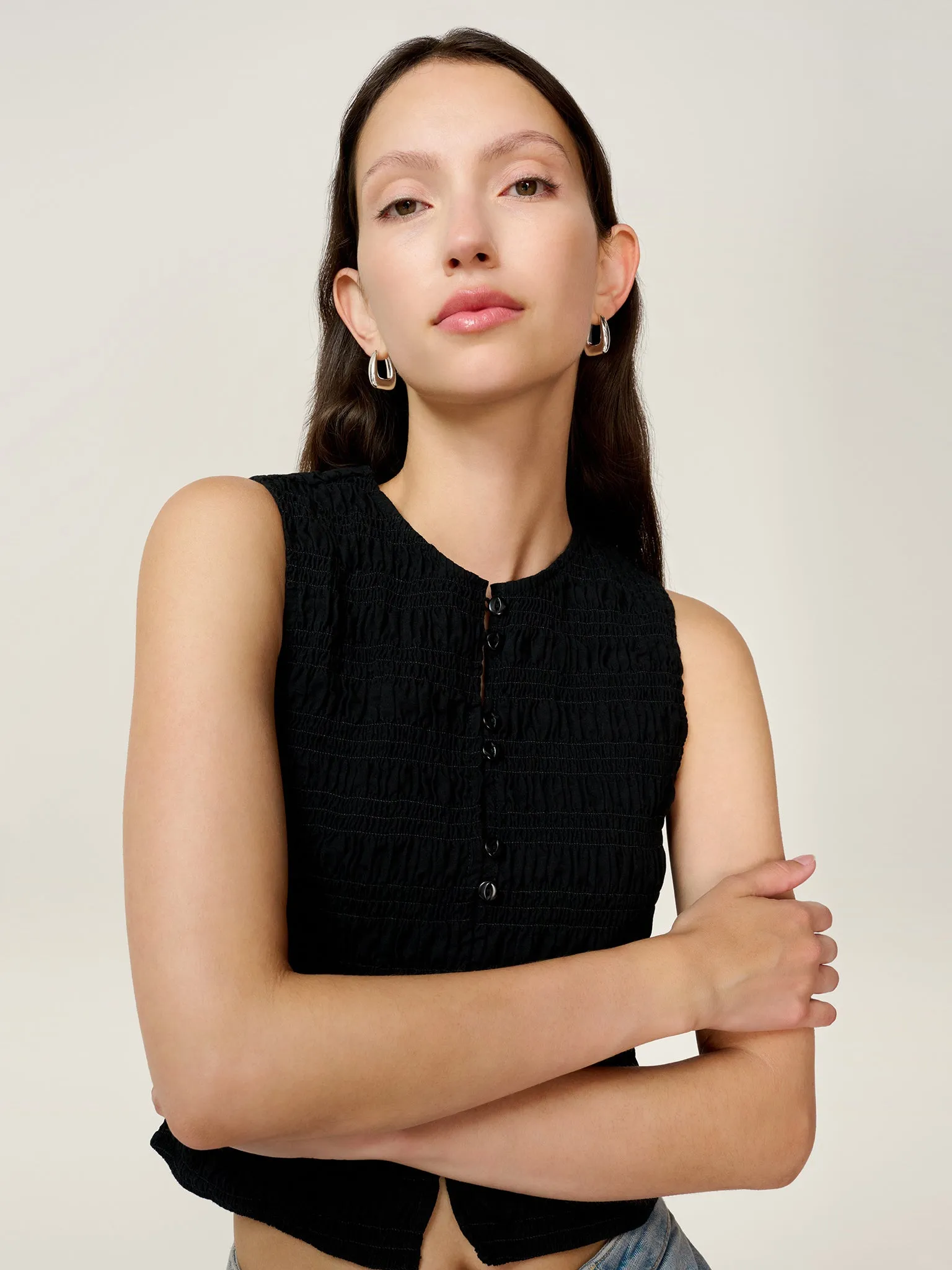 Alana Top in Black sold by Omnes product image thumbnail 5