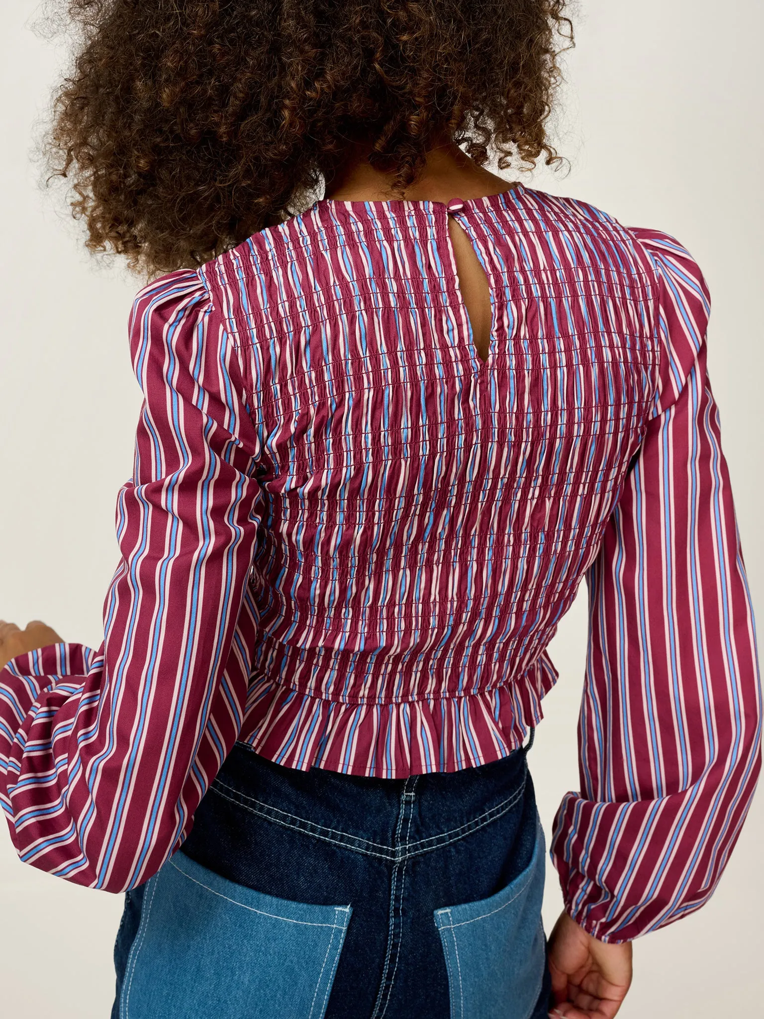 Kaloppe Top in Stripe sold by Omnes product image thumbnail 4