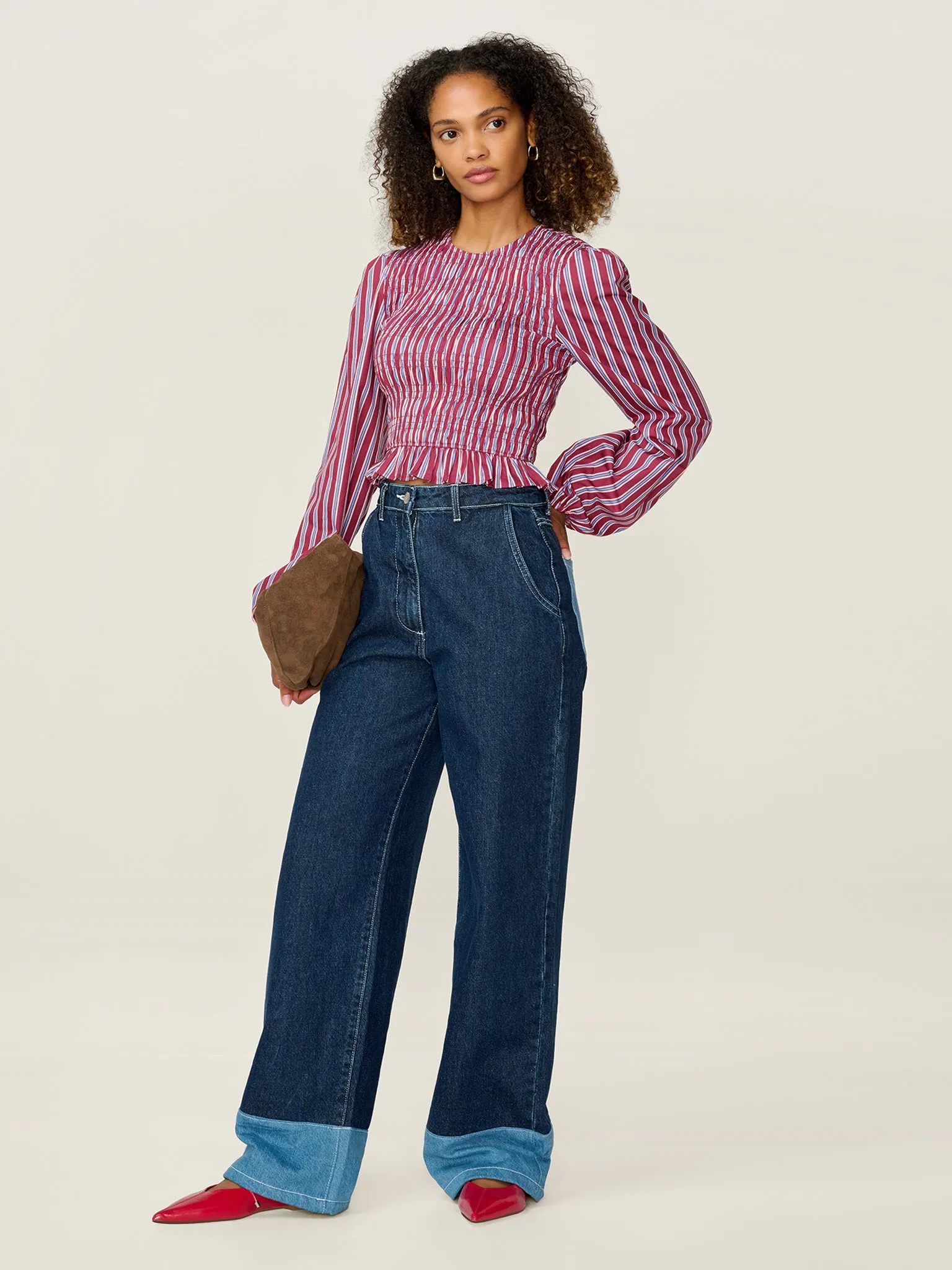 Kaloppe Top in Stripe sold by Omnes product image thumbnail 2