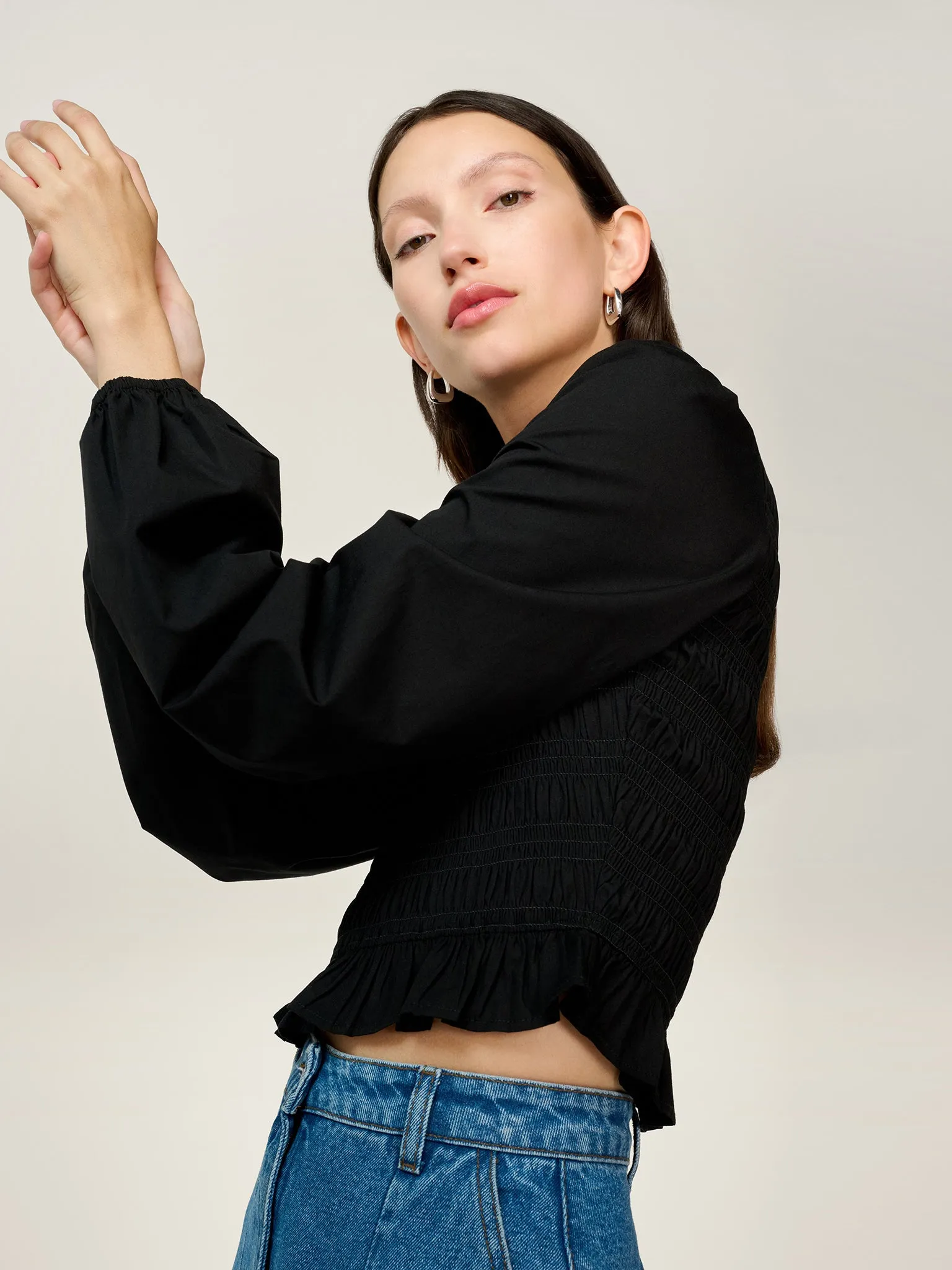 Kaloppe Top in Black sold by Omnes product image thumbnail 2