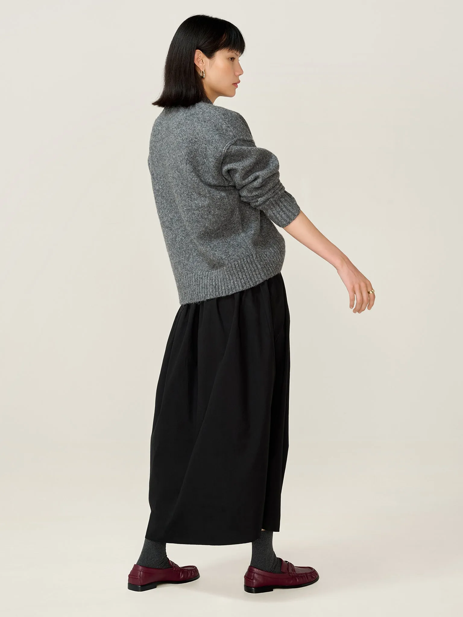 Darcie Skirt in Black sold by Omnes product image thumbnail 2