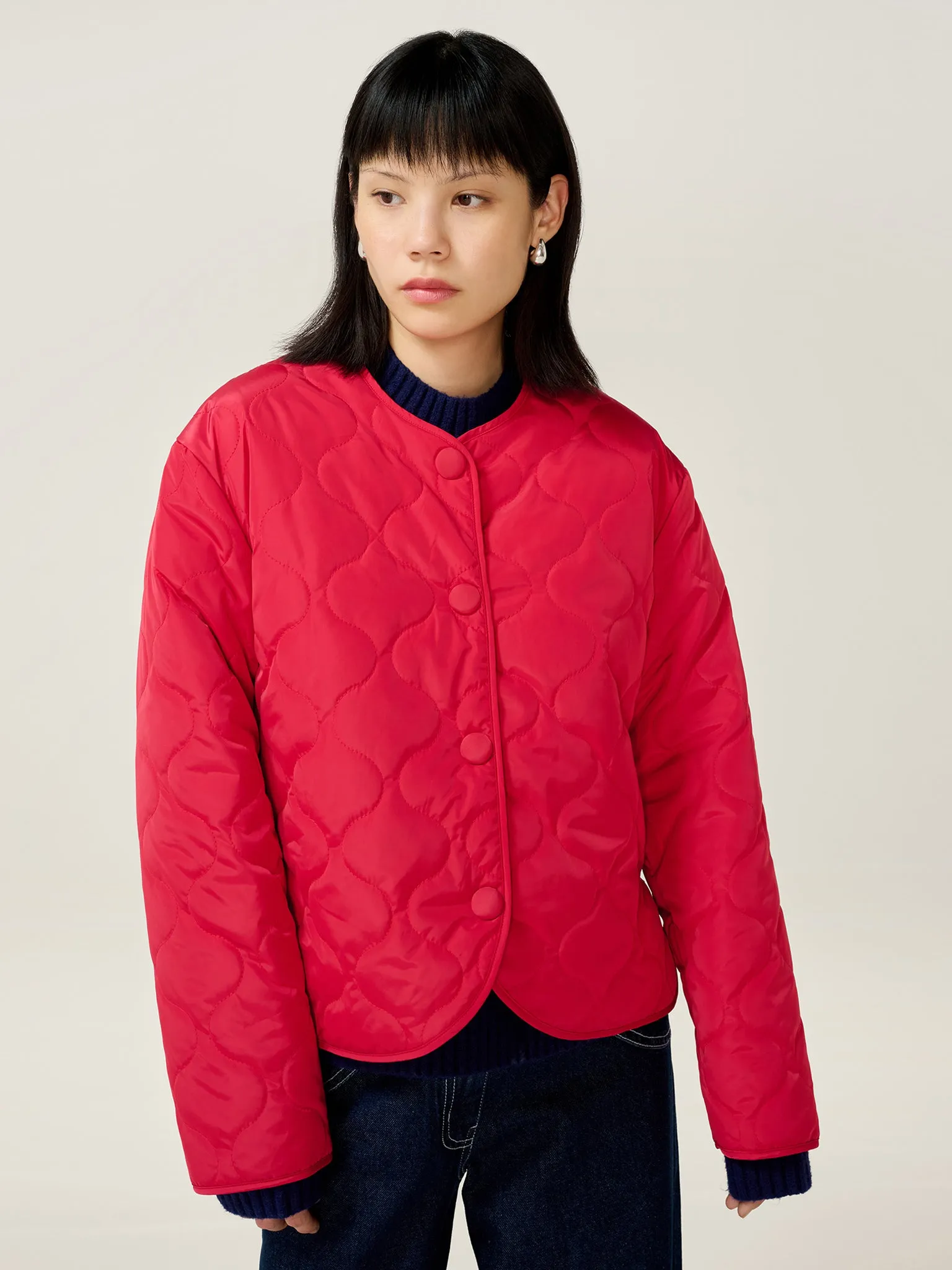 Addie Puffer in Red sold by Omnes product image thumbnail 5