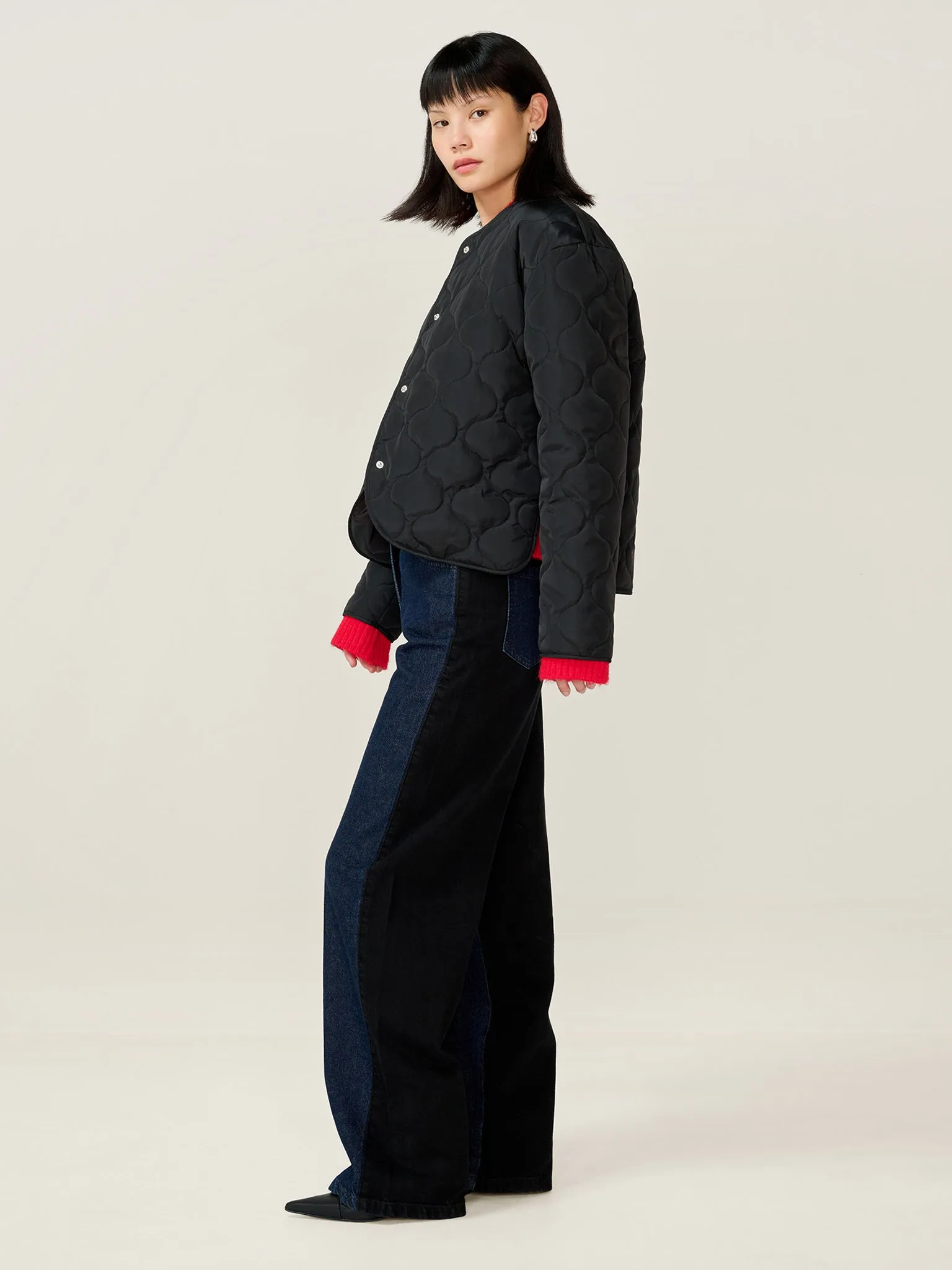 Addie Puffer in Black sold by Omnes product image thumbnail 2