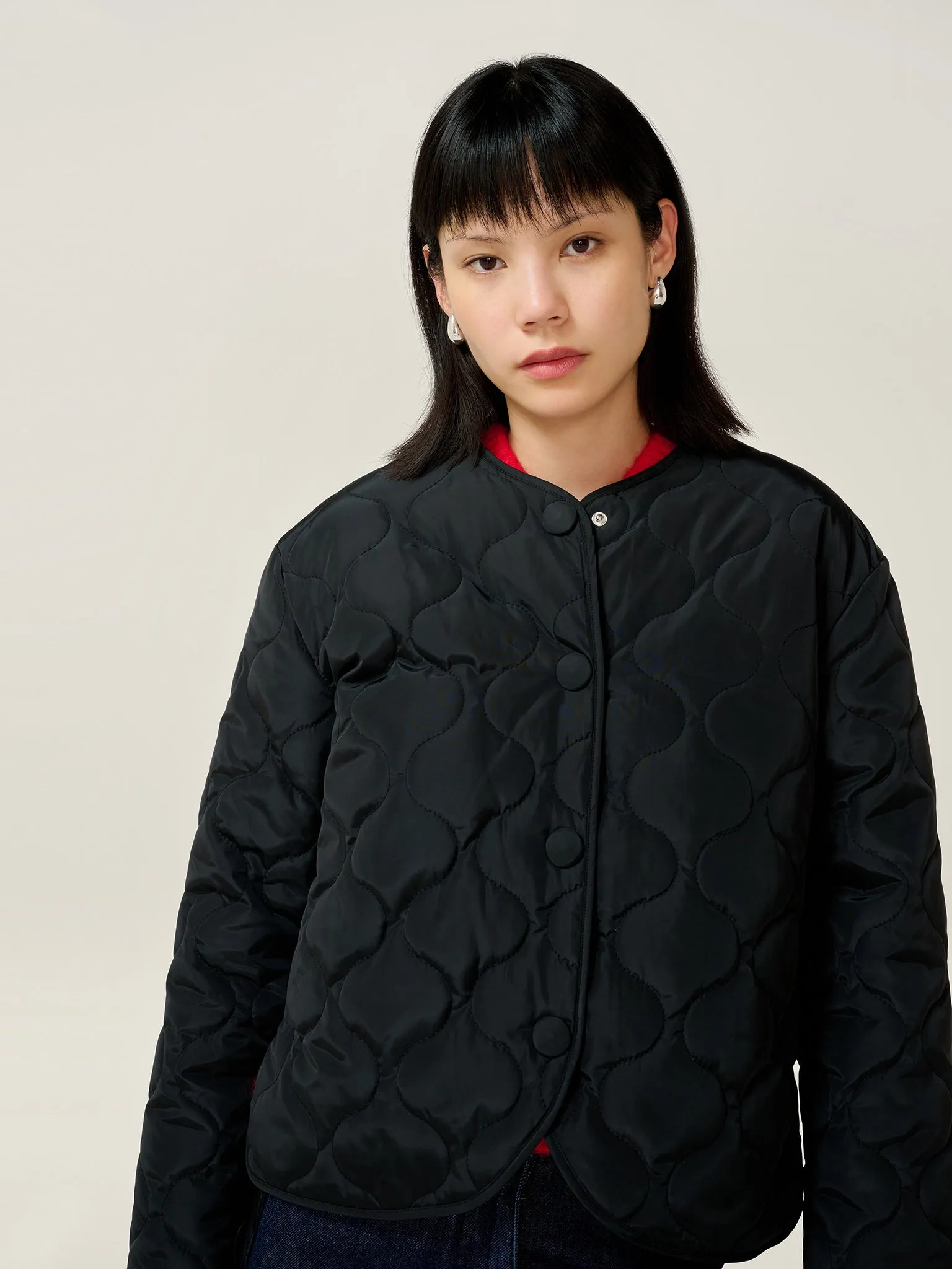 Addie Puffer in Black sold by Omnes product image thumbnail 4