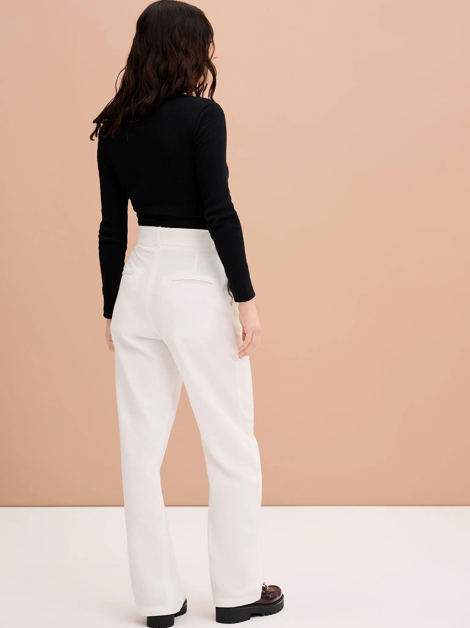 Napeta Ballet Wrap Top in Black sold by Omnes product image thumbnail 3