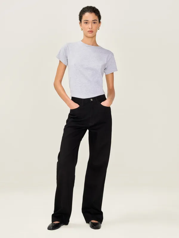 Hart Slim Jean in Black made by Omnes