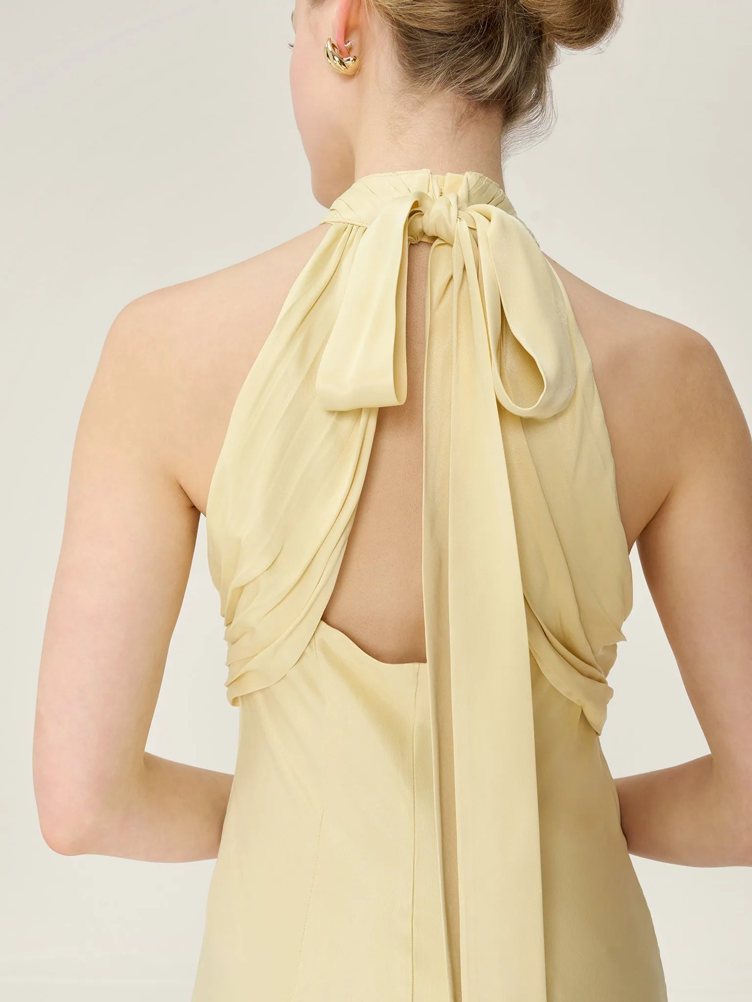 Milos Dress in Double Cream sold by Omnes product image thumbnail 2