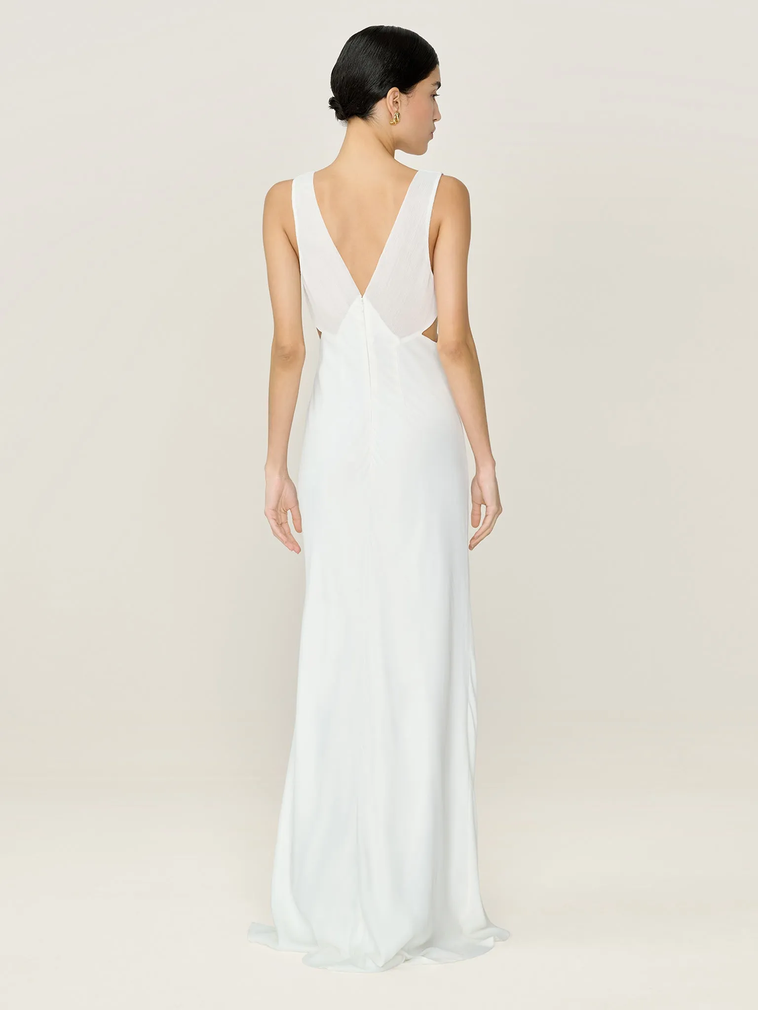Celeste Dress in Ivory sold by Omnes product image thumbnail 5