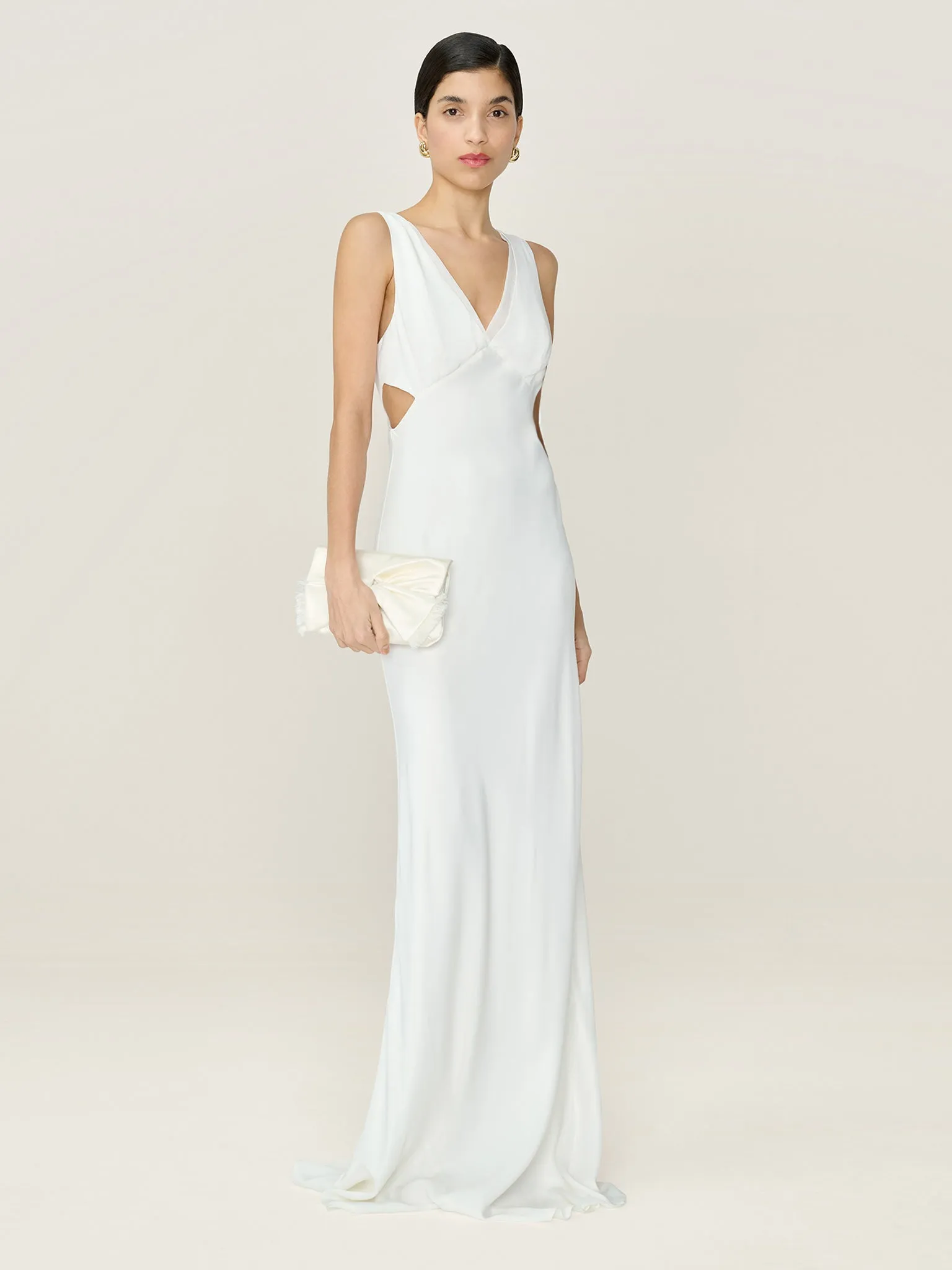 Celeste Dress in Ivory sold by Omnes product image thumbnail 3