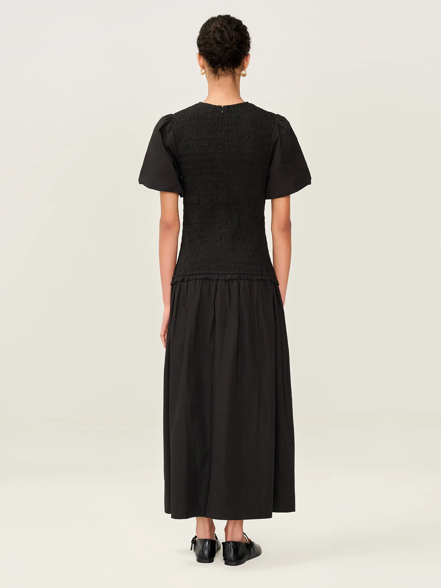 Aria Dress in Black sold by Omnes product image thumbnail 4