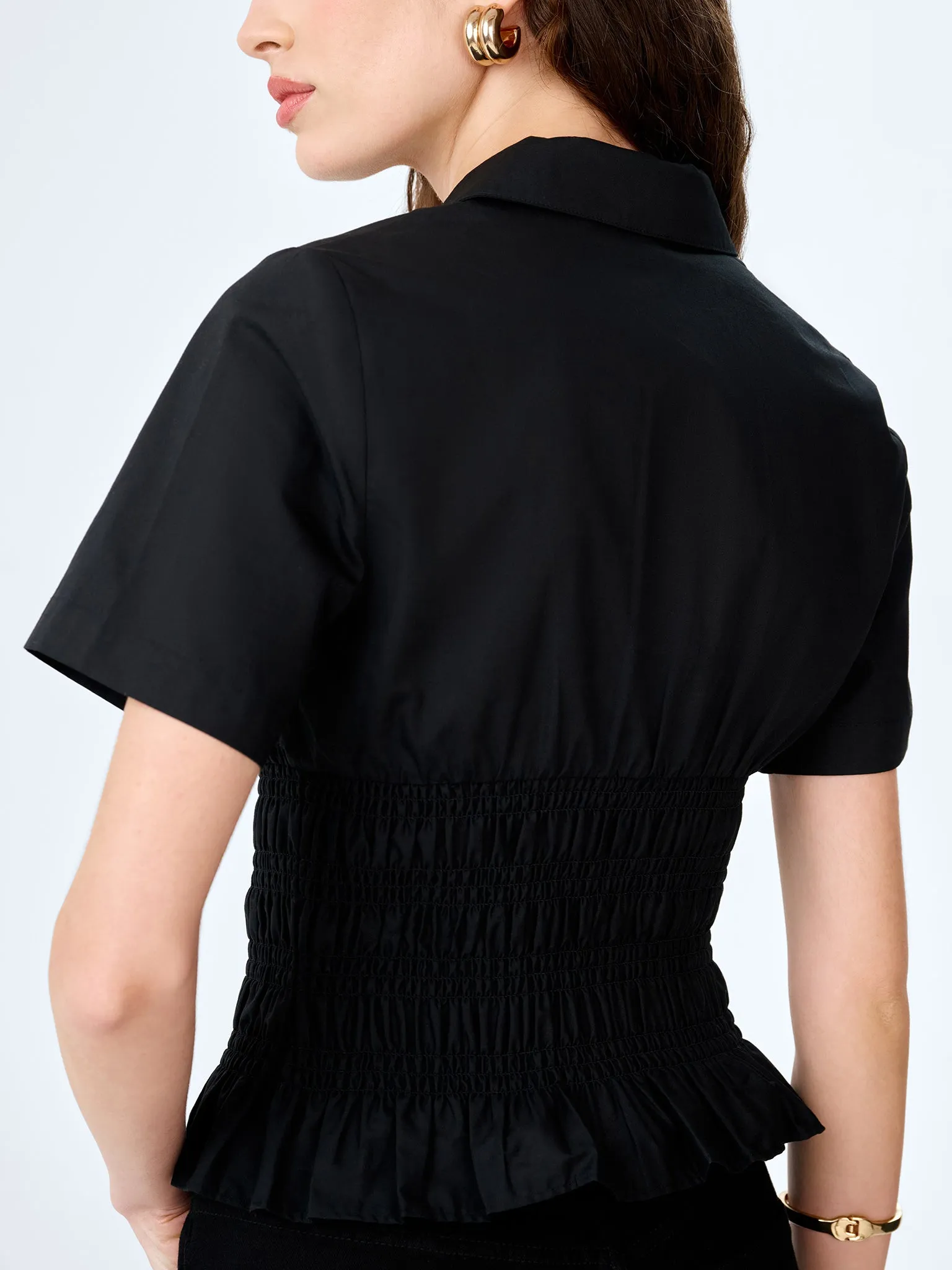 Merida Blouse in Black sold by Omnes product image thumbnail 5