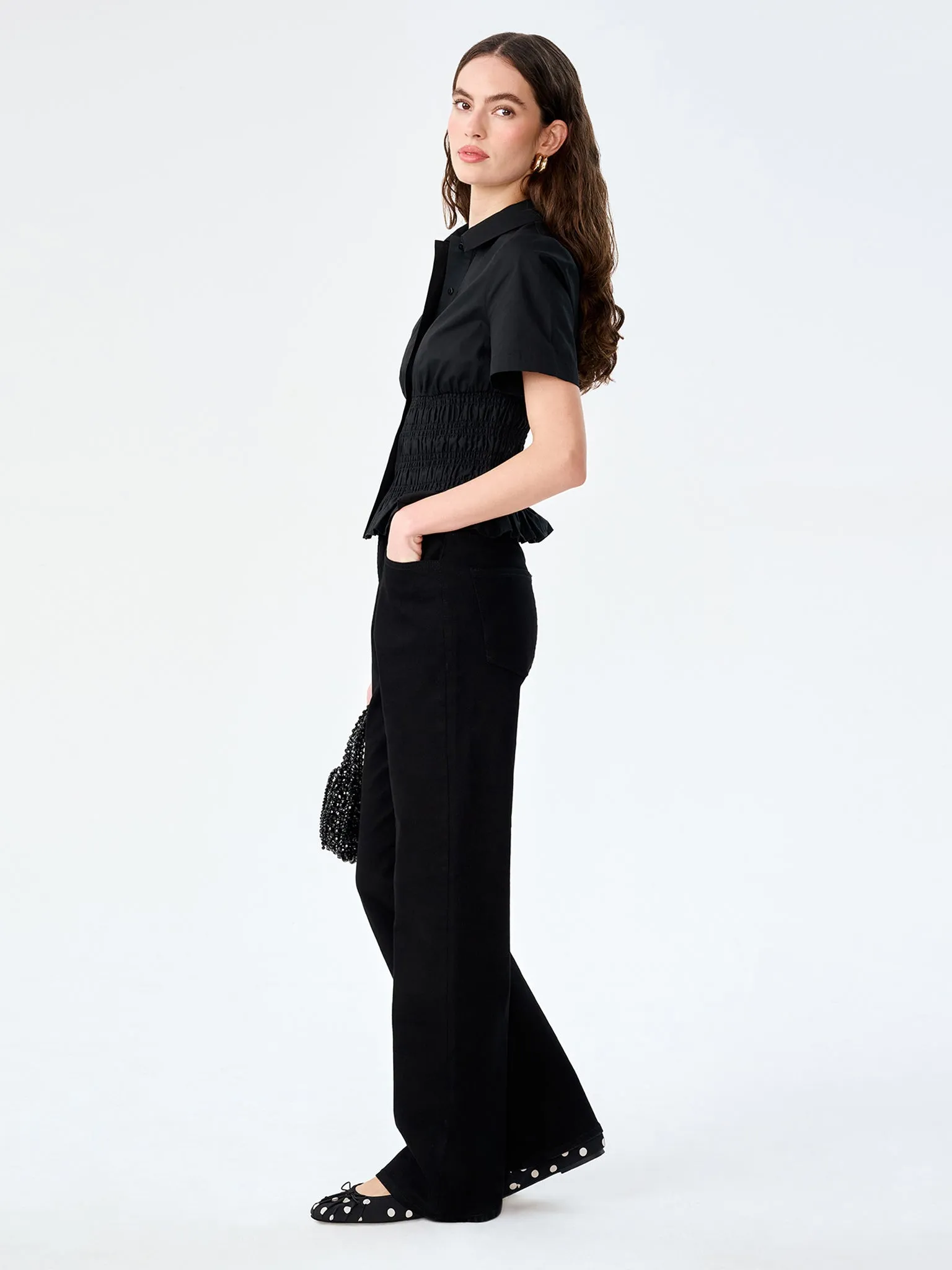 Merida Blouse in Black sold by Omnes product image thumbnail 2