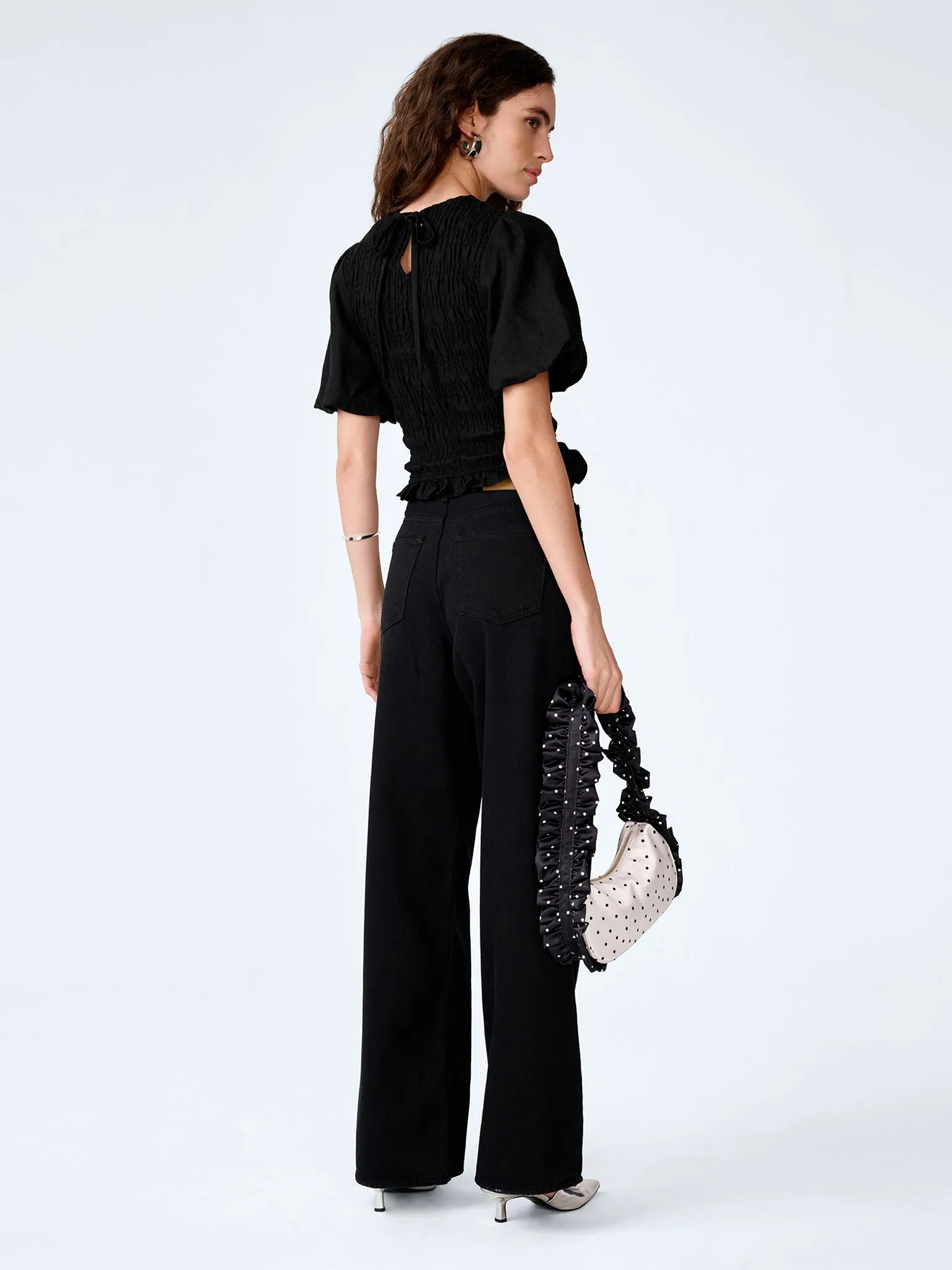 Nicolla Top in Black sold by Omnes product image thumbnail 5