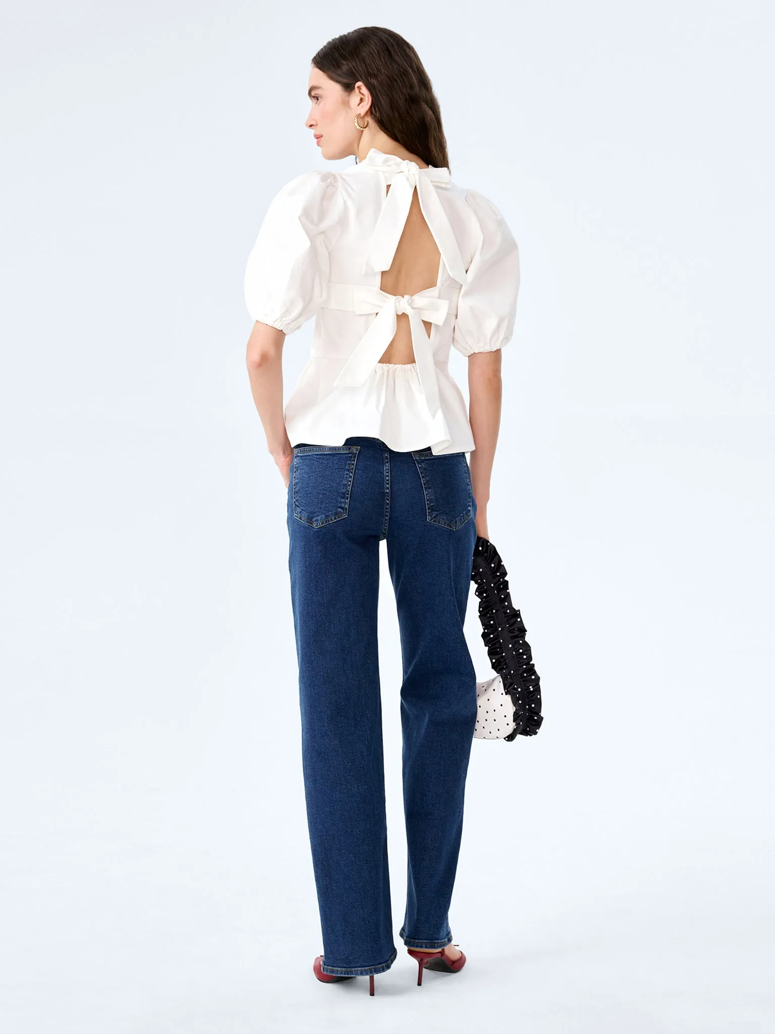 Tiana Top in White sold by Omnes product image thumbnail 2