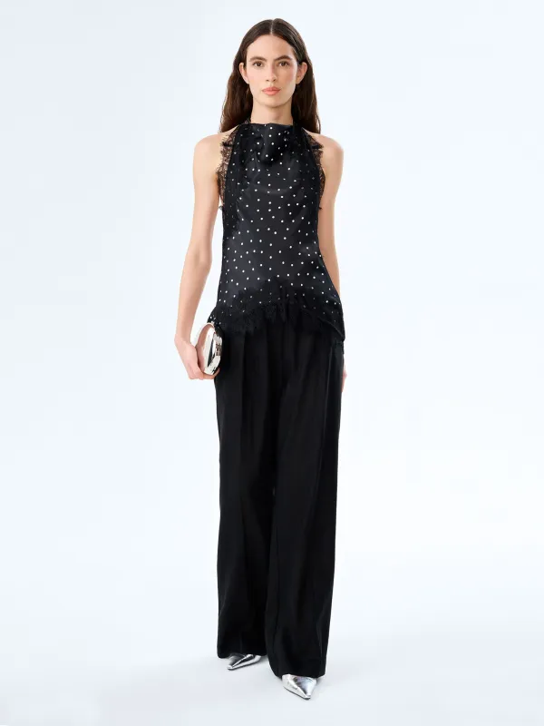 Pearl Trouser in Black made by Omnes