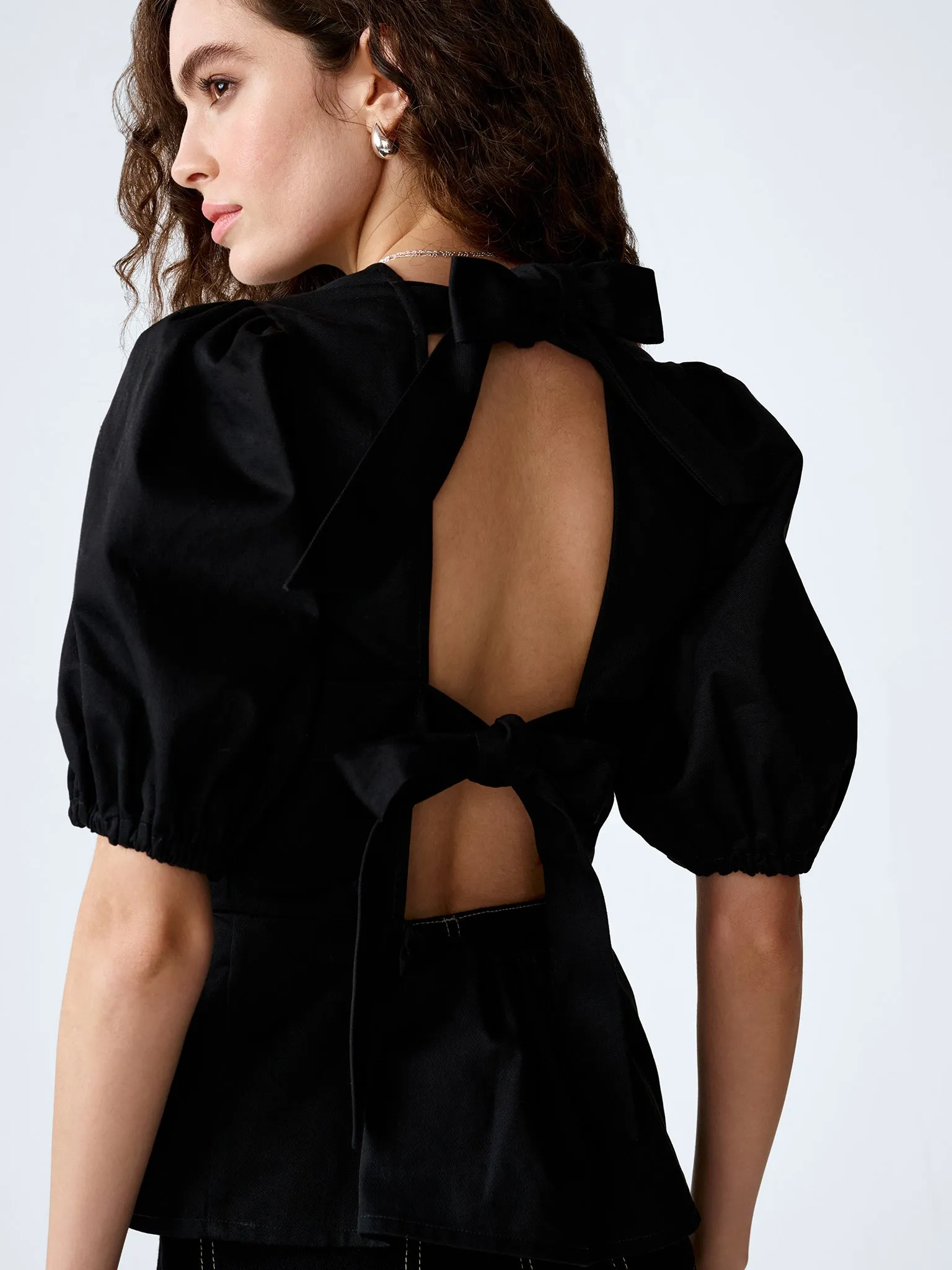 Tiana Top in Black sold by Omnes product image thumbnail 4